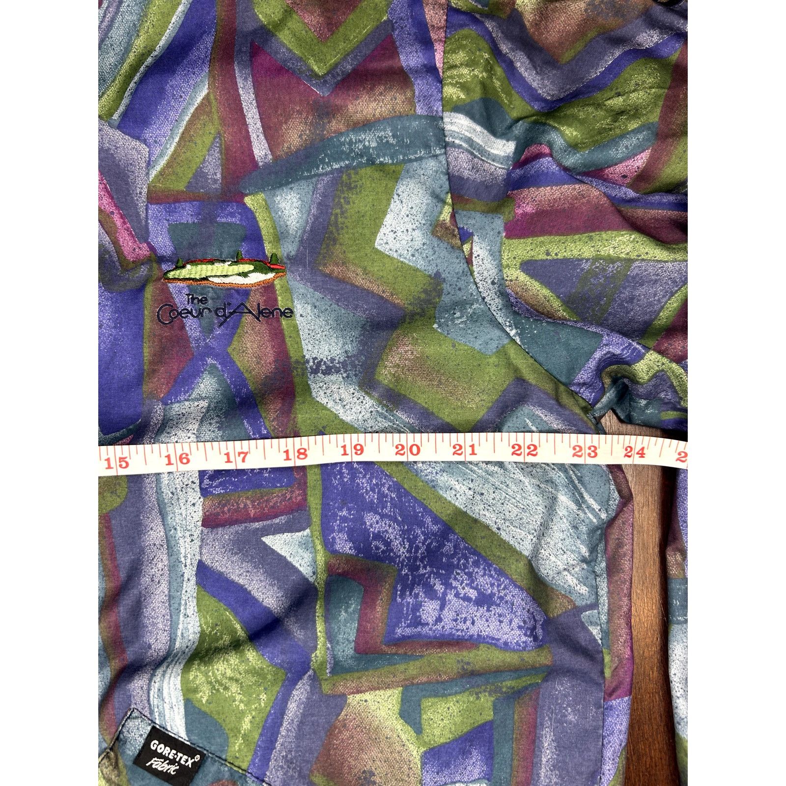 PGA Tour VTG 1990s Gore-tex The Coeur d'Alene LPGA Golf Tour Jacket Size L / US 10 / IT 46 - 4 Thumbnail