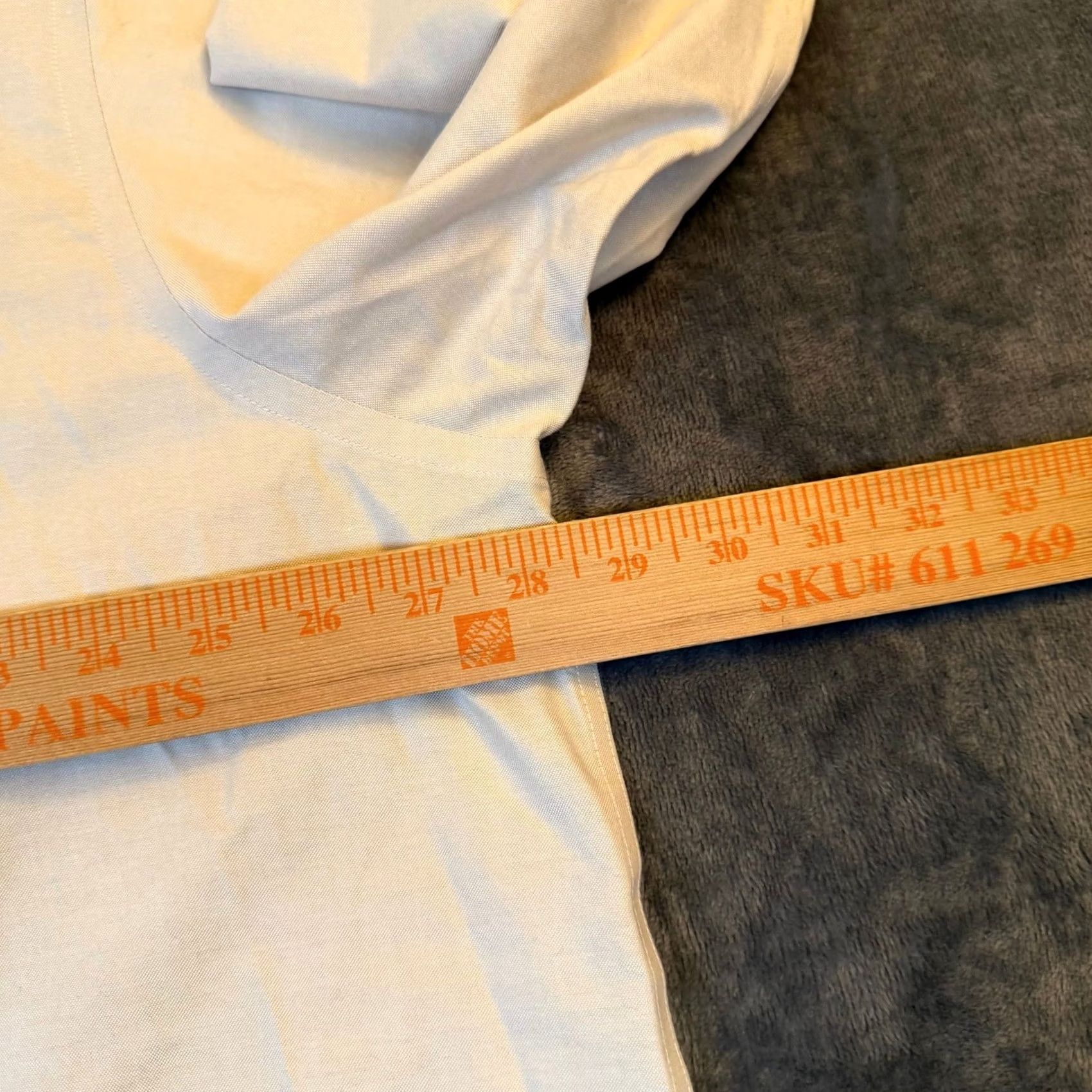 Roundtree & Yorke Roundtree Yorke Gold Label Dress Shirt Mens XXL Beige Stretch Performance NWT Size 48R - 6 Thumbnail