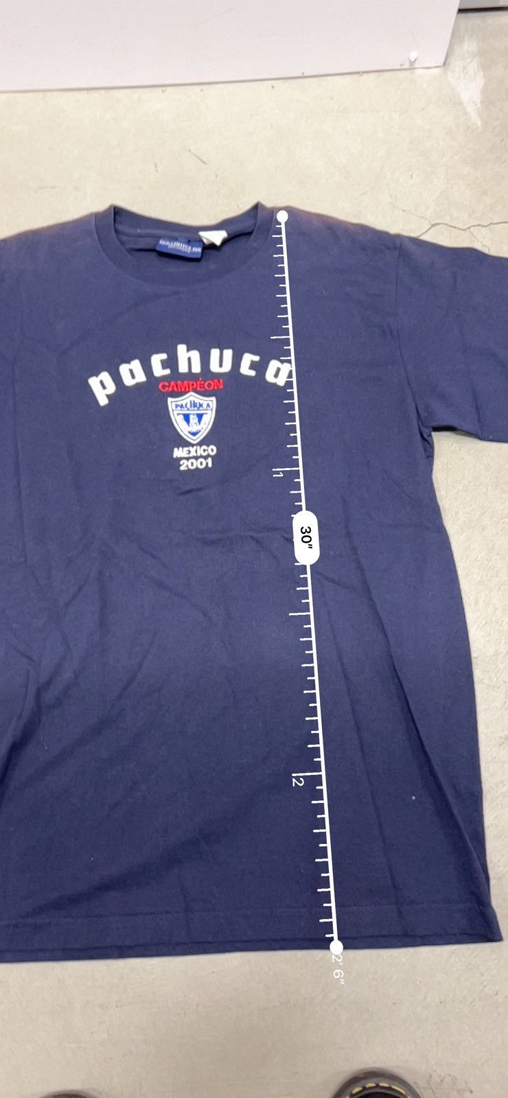 The GV Gallery × Vintage Vintage Pachuca Mexico 2001 Embroidered Tee Size US M / EU 48-50 / 2 - 7 Thumbnail