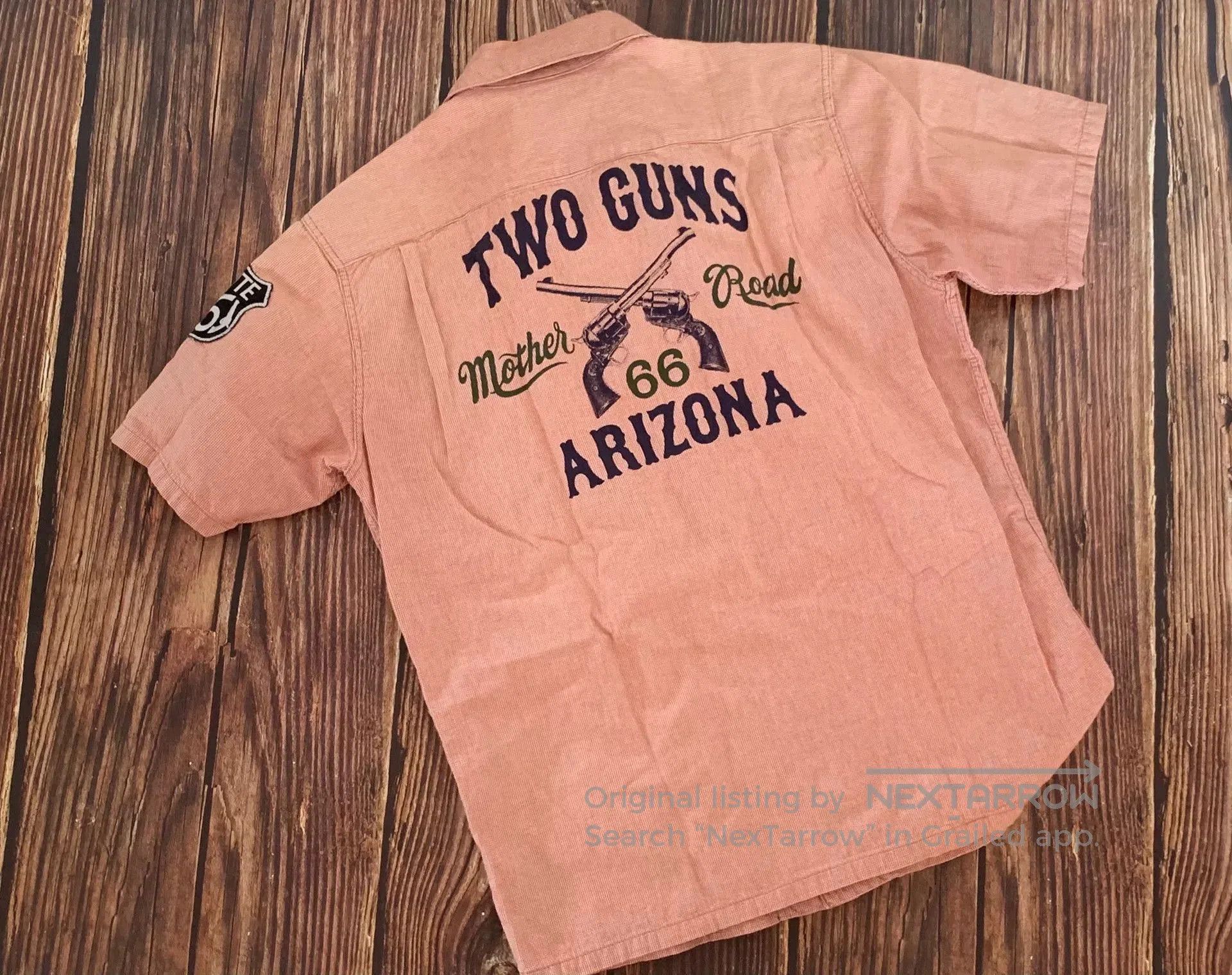 TOYS McCOY Toys McCoy Two Guns Route 66 Shirt. Size US M / EU 48-50 / 2 - 1 Thumbnail