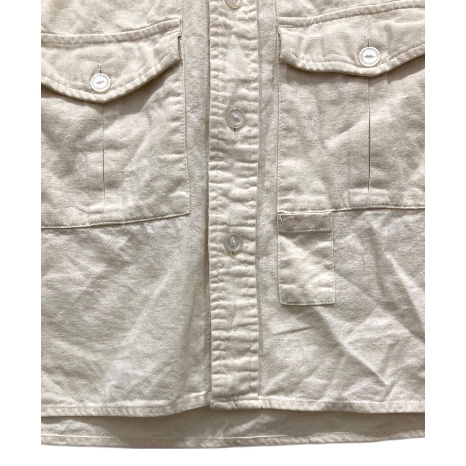 Engineered Garments Engineered Garments × BEAMS PLUS Linen-blend Safari Jacket XS Beige Mens Safari Jacket Size US XS / EU 42 / 0 - 6 Thumbnail