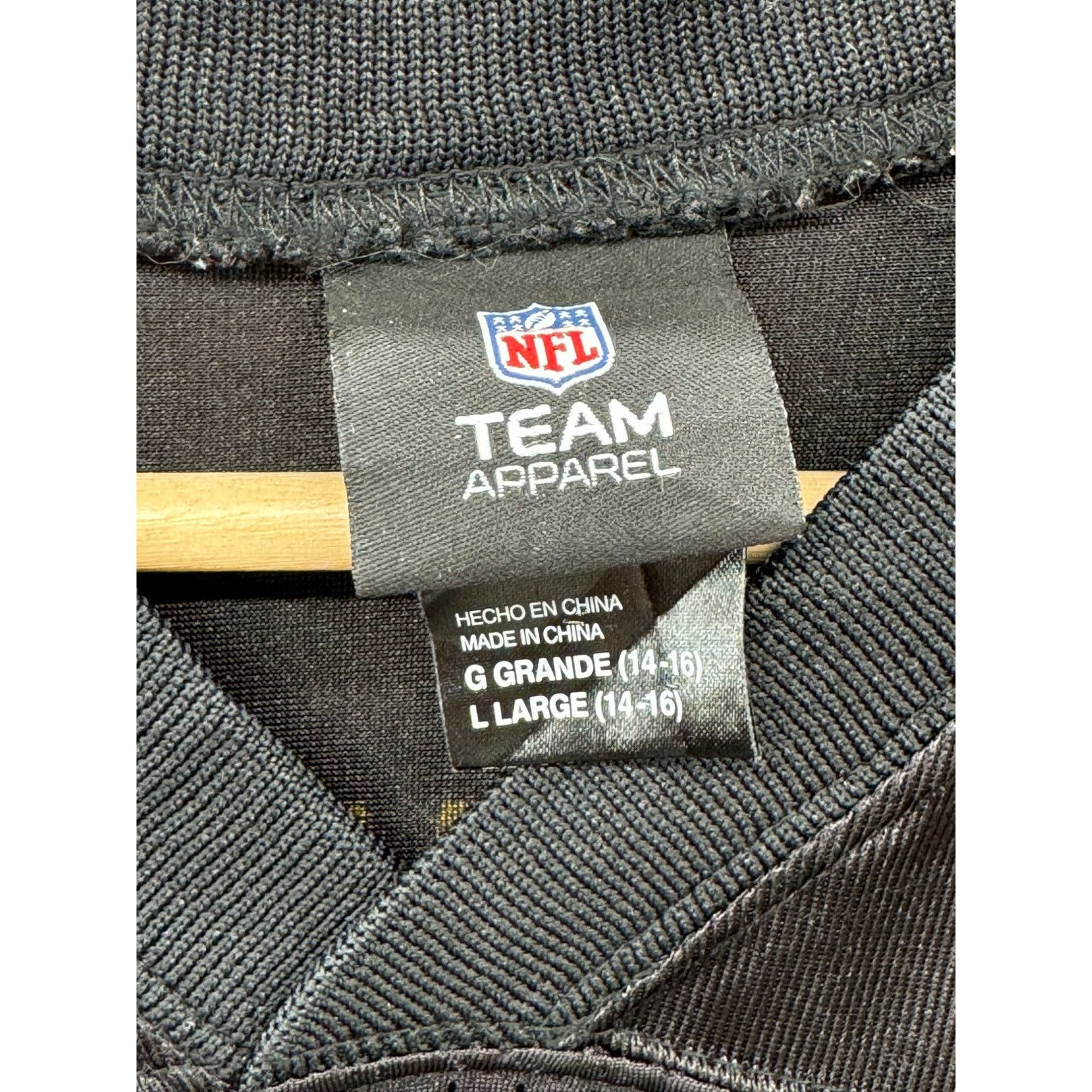 NFL × Reebok Reebok Pittsburgh Steelers Troy Polamalu Youth NFL Jersey Size US L / EU 52-54 / 3 - 3 Thumbnail