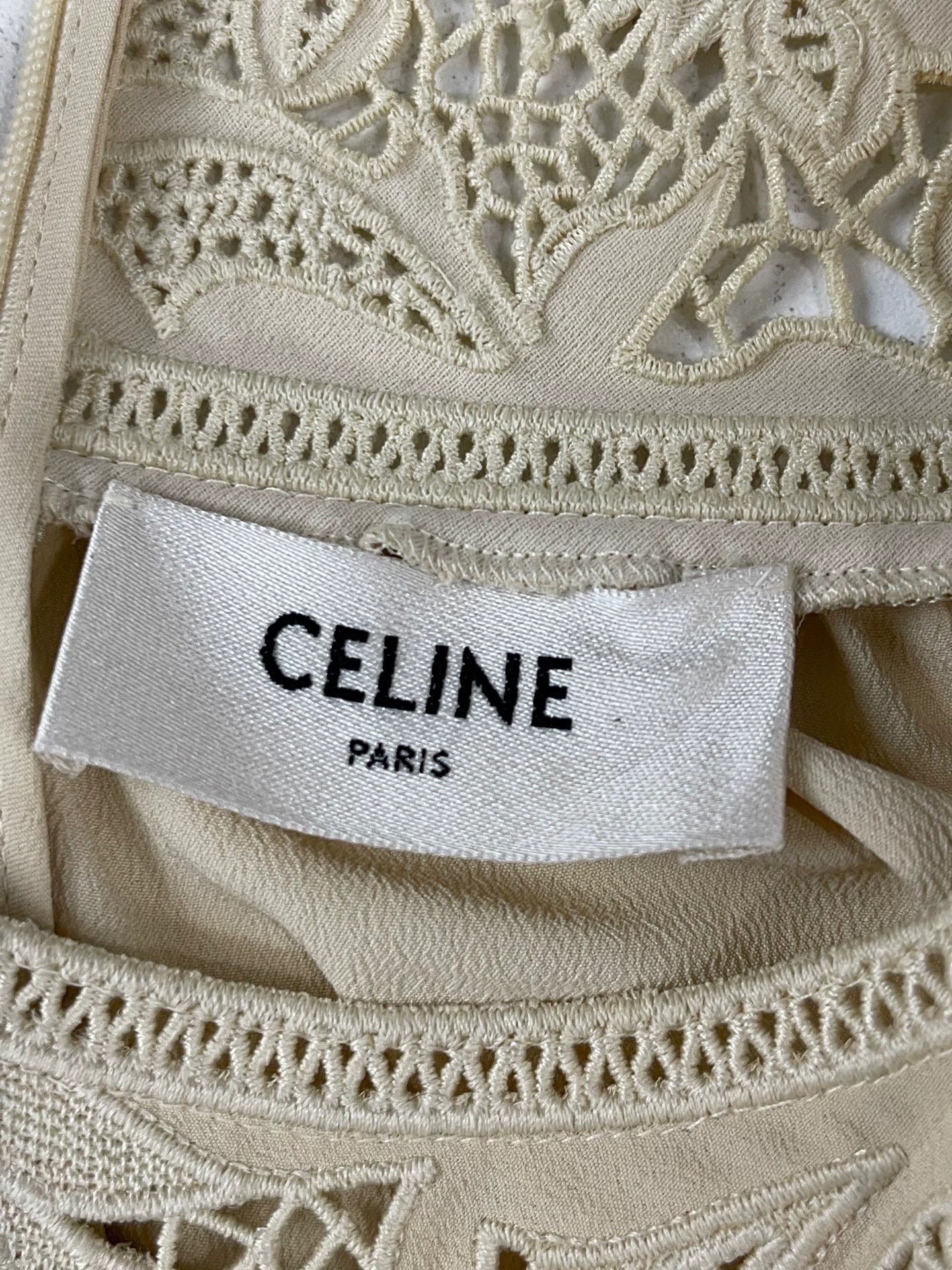 Celine Celine Heavy Construction Long Sleeve Women's Size XS / US 0-2 / IT 36-38 - 7 Thumbnail