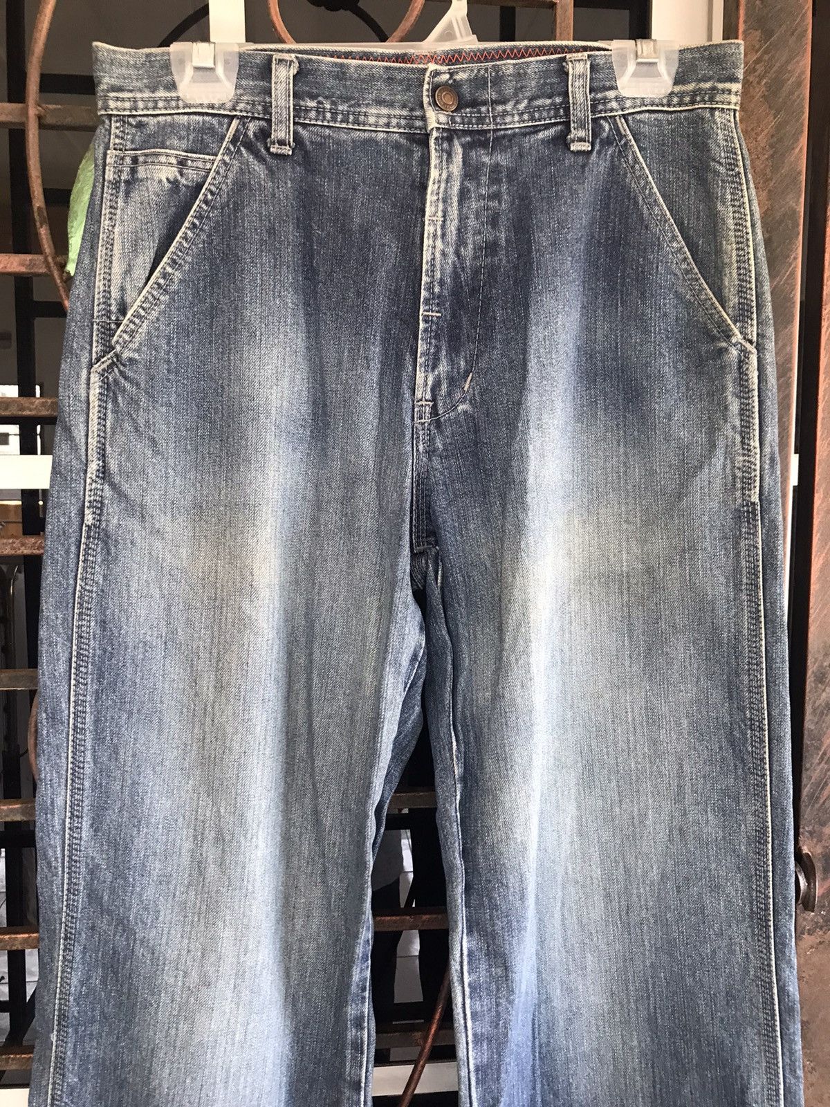 If Six Was Nine × Japanese Brand Y2K Japanese Brand Nuve Baggy Jeans Size US 30 / EU 46 - 4 Thumbnail