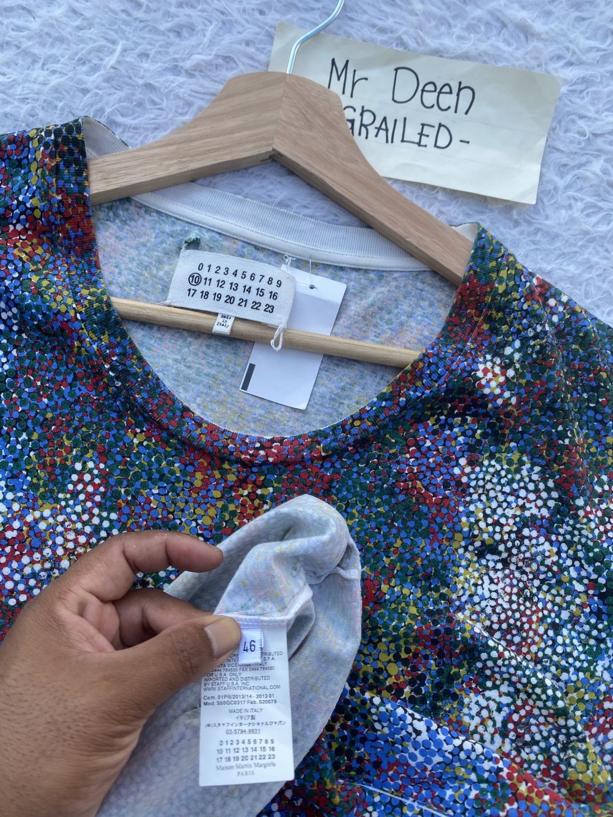 Maison Margiela Rare Maison Martin Margiela Dot Color Paints Tshirt Size US S / EU 44-46 / 1 - 14 Thumbnail