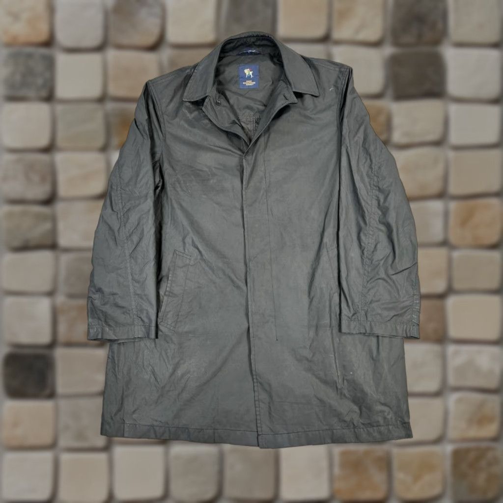 Hart Schaffner Marx Hart Schaffner Marx Jacket Mens XL Black Water Resistant Casual Trench Coat Size US XL / EU 56 / 4 - 1 Thumbnail