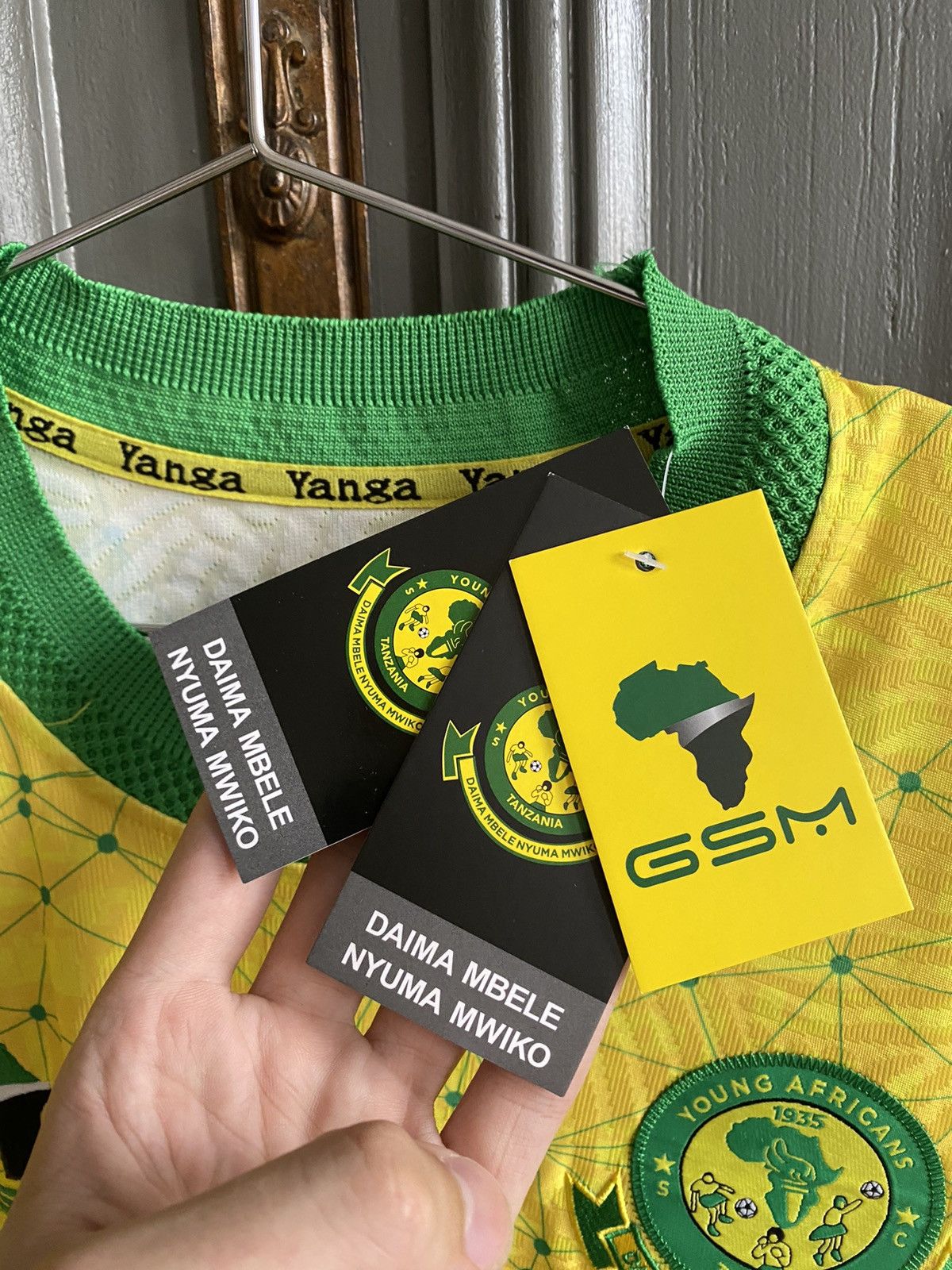 Other Young Africans Gms Soccer Jersey Size US XL / EU 56 / 4 - 12 Thumbnail