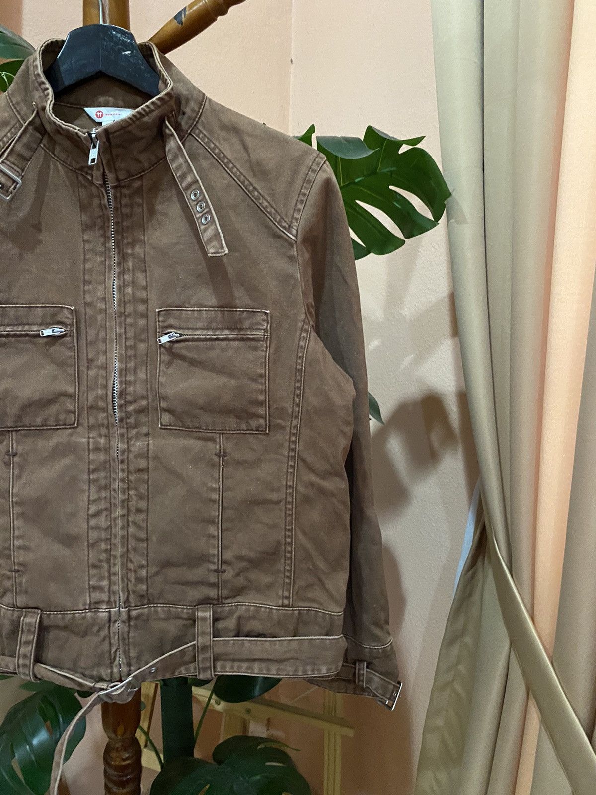 Japanese Brand Tasse Tasse Brown Utility Cotton Jacket Japanese Streetwear Size M / US 6-8 / IT 42-44 - 4 Thumbnail