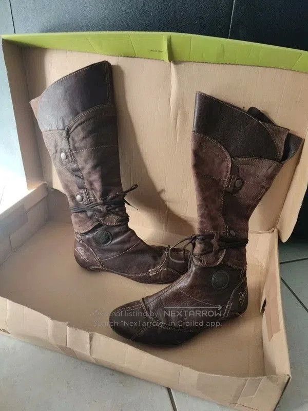 Patta Pataugas Brown Nomadic Lace. Size US 7 / IT 37 - 3 Thumbnail