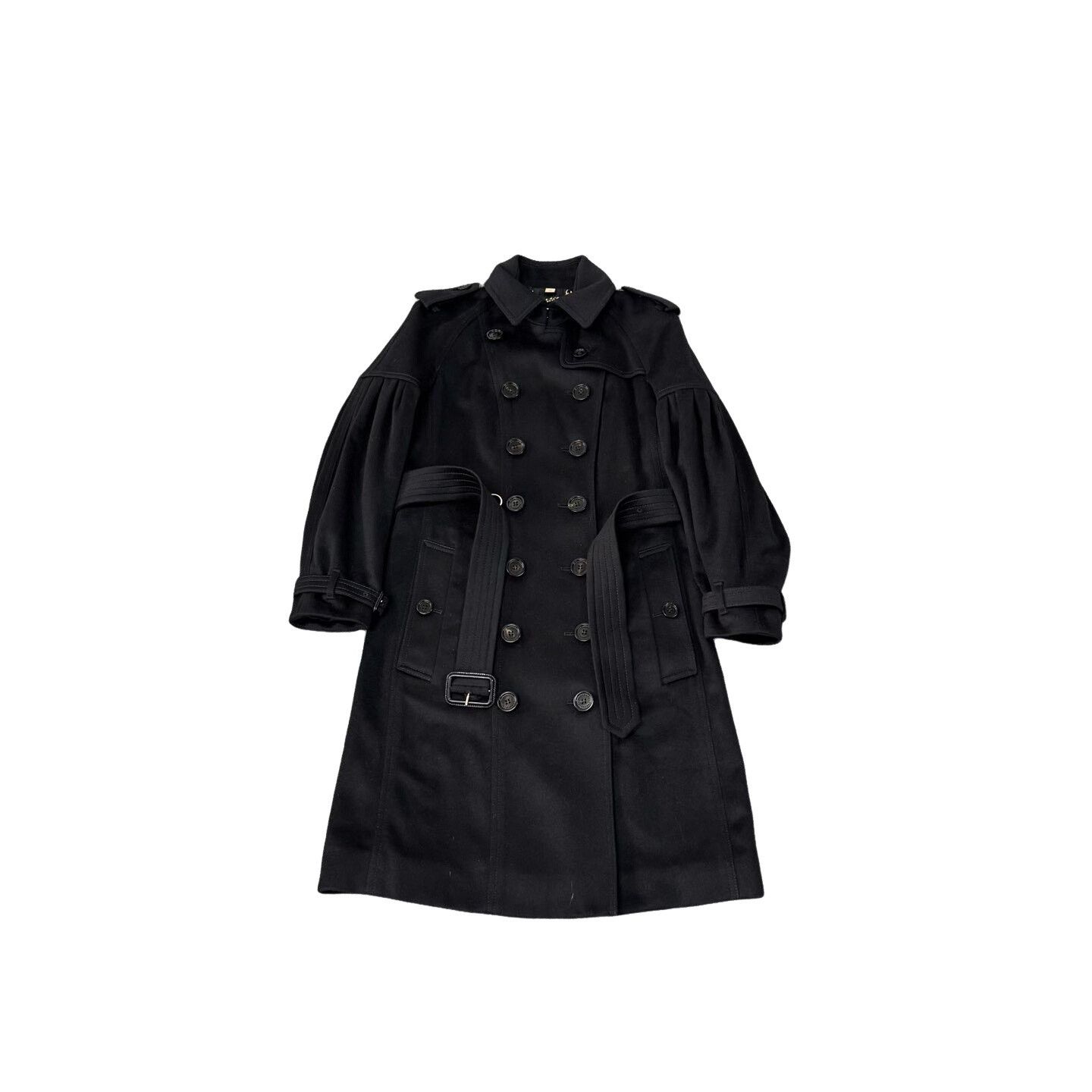 Burberry Burberry Cashmere Double Breasted Coat Size UK 8 Size S / US 4 / IT 40 - 1 Thumbnail
