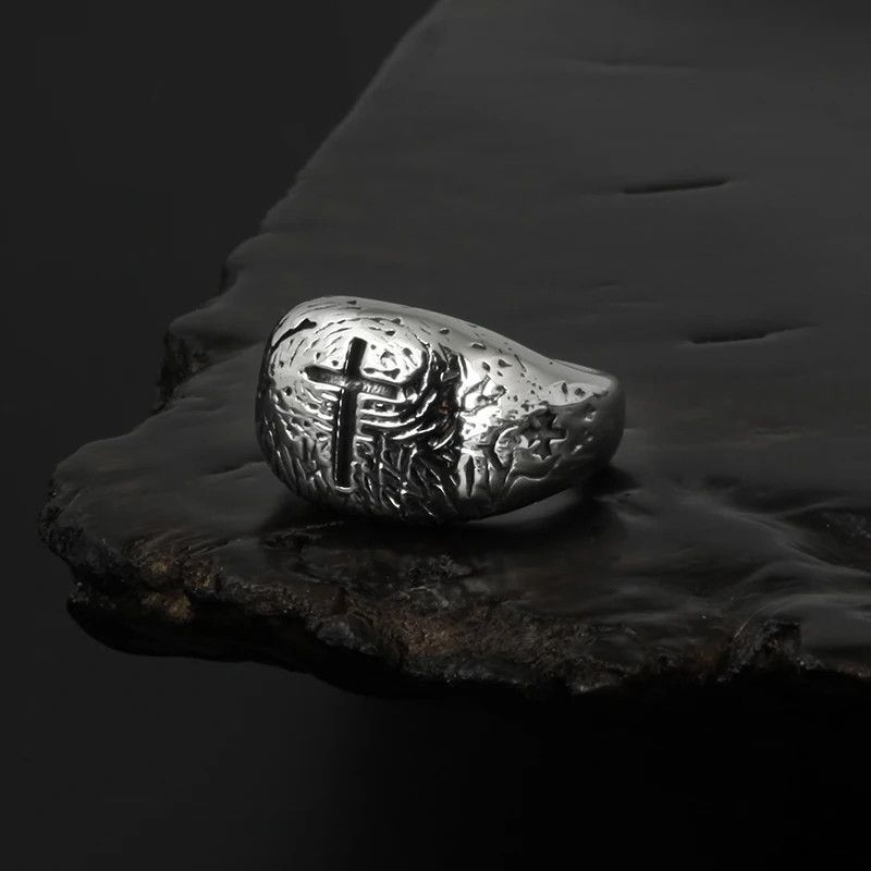Japanese Brand × Jewelry × Vintage Hip Hop Cross Ring Size ONE SIZE - 2 Thumbnail