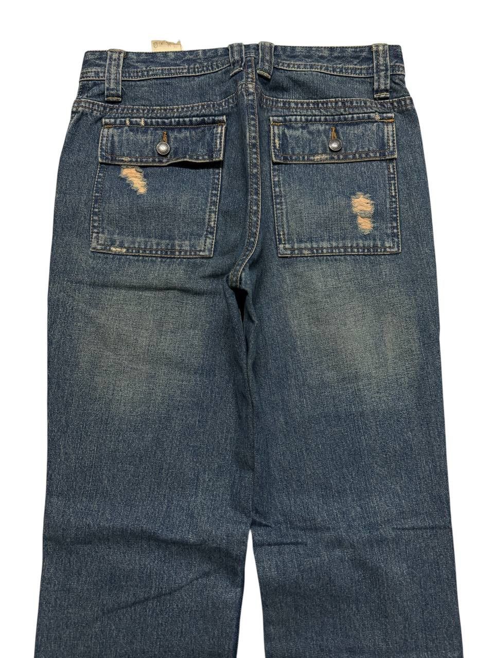 Vintage 💥Vintage💥90s Valman Bushpants Flared Mudwash Distressed Size US 26 / EU 42 - 10 Thumbnail