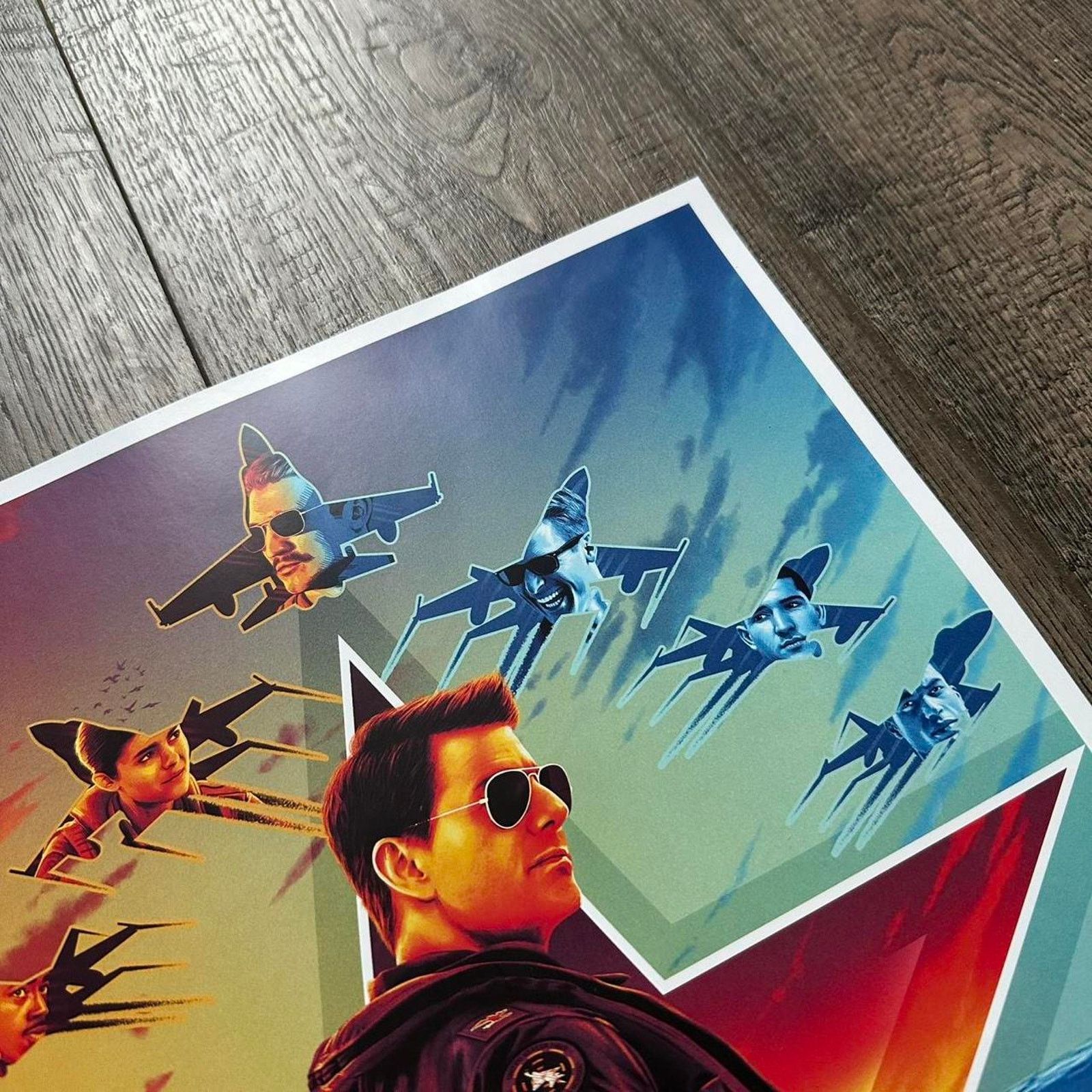 Other Top Gun Maverick Tom Cruise Movie Promo Poster Print Size ONE SIZE - 3 Thumbnail