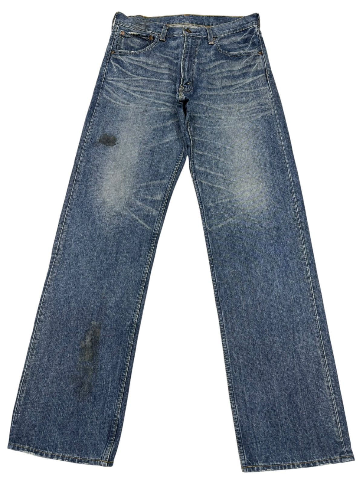 Kapital VINTAGE LEVIS 503 CLAW MARK DISTRESSED DENIM JEANS Size US 31 - 1 Thumbnail