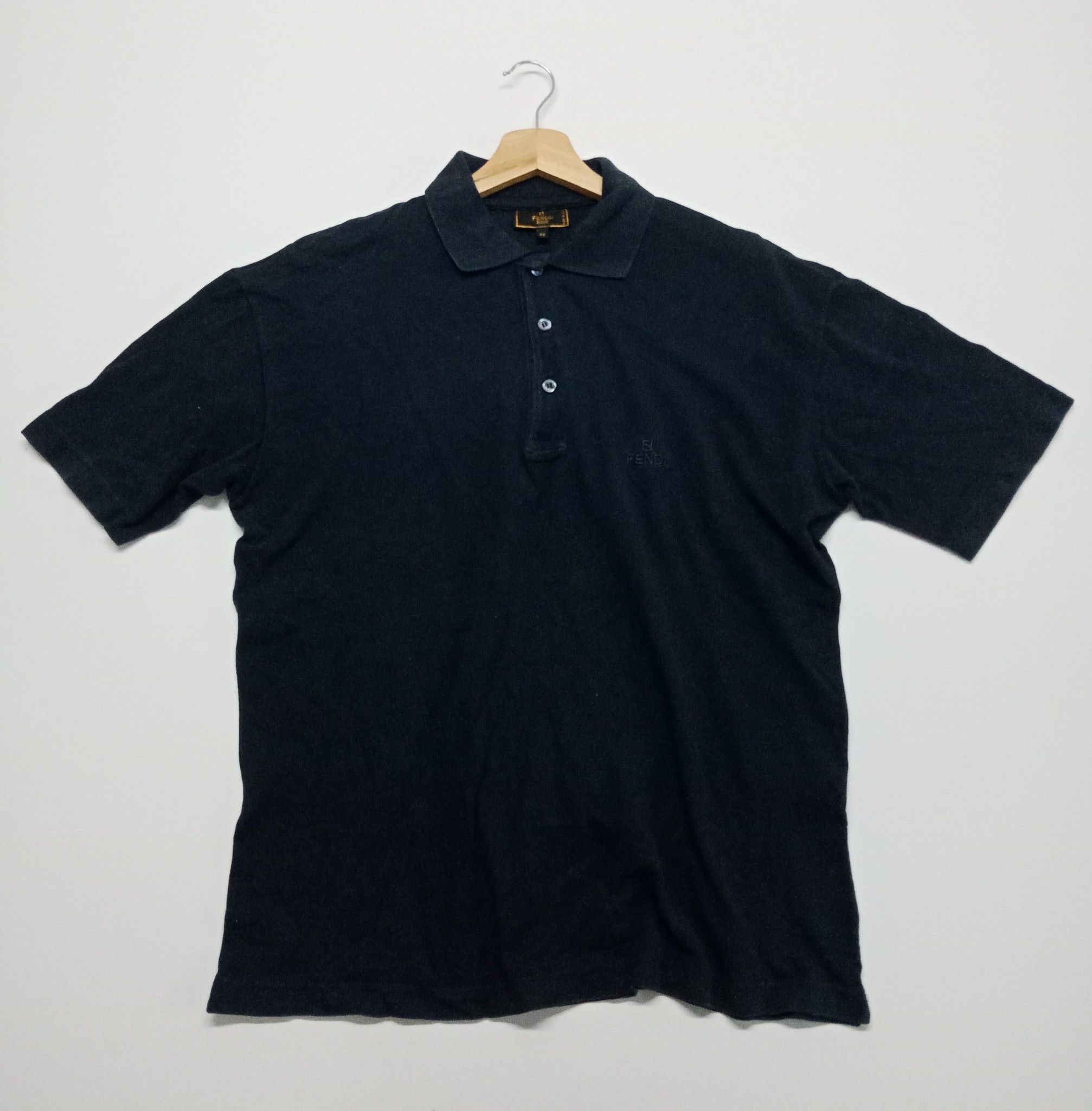 Fendi Fendi Embroid Polo #D Size US L / EU 52-54 / 3 - 1 Thumbnail