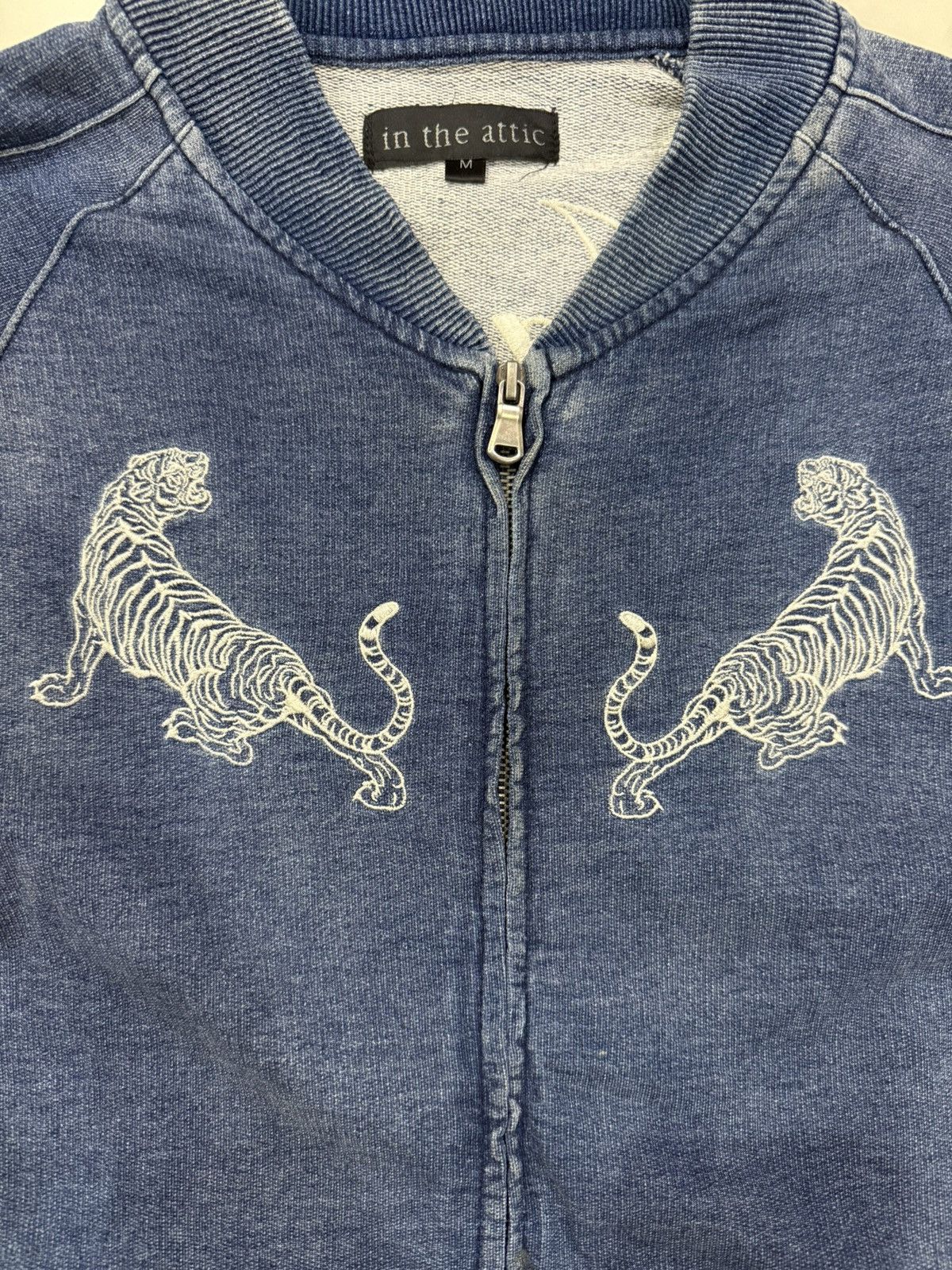 In The Attic Vintage In The Attic Tigers Sukajan Jacket Size US M / EU 48-50 / 2 - 3 Thumbnail
