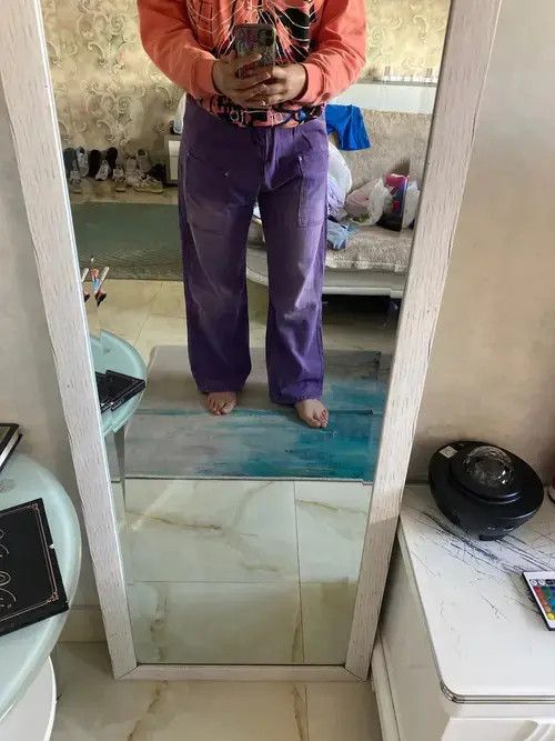 Other Purple Vintage Denim Jeans Size US 28 / EU 44 - 4 Thumbnail