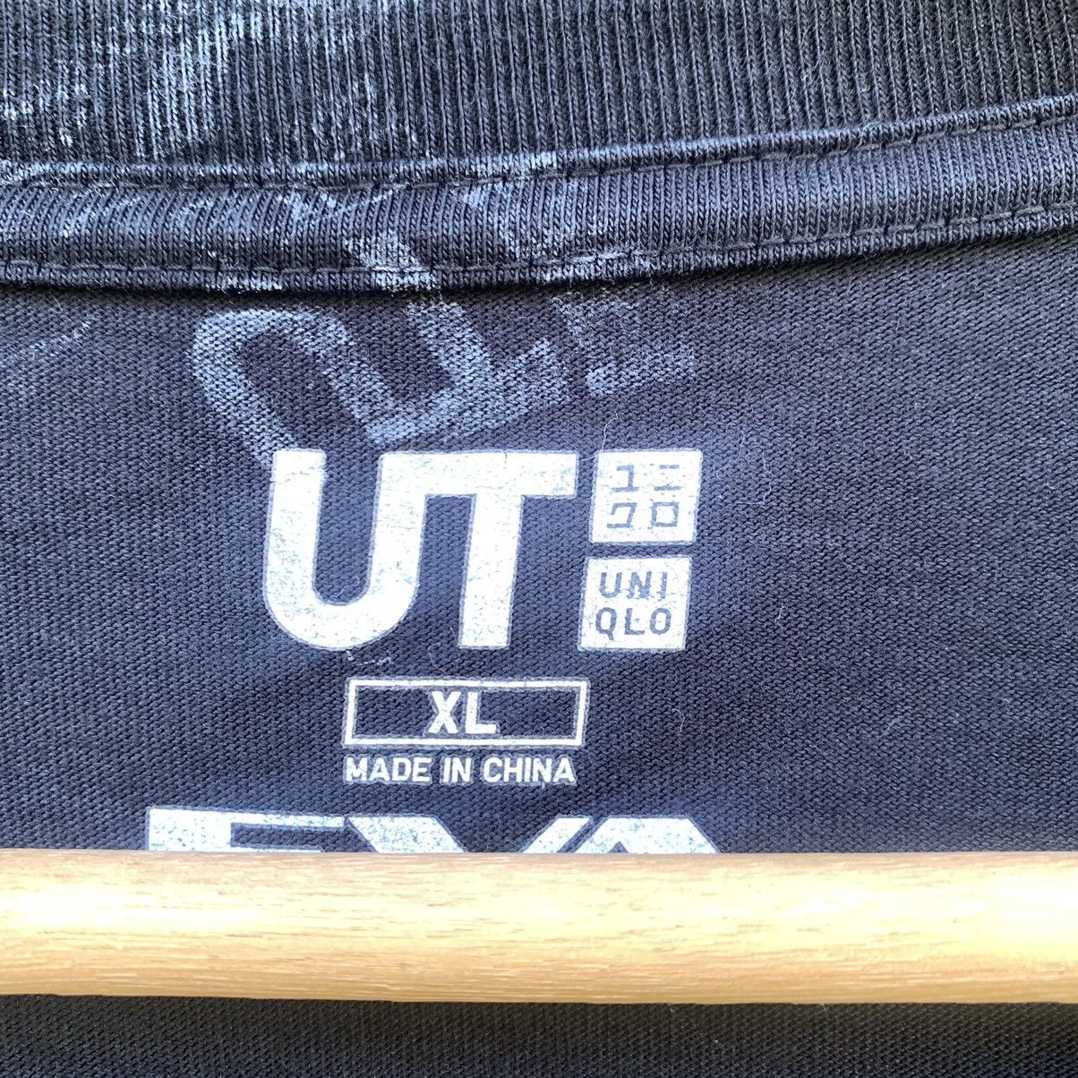 Uniqlo Thrashed Faded Evangelion Neon Genesis Anima X Uniqlo Tee Size US XL / EU 56 / 4 - 4 Thumbnail