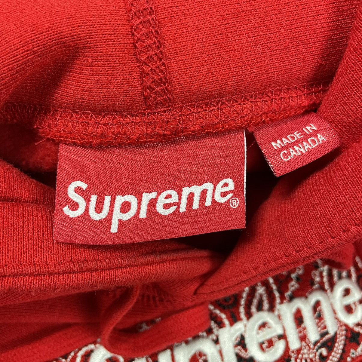 Supreme Supreme Bandana Box Logo Pullover Hoodie Size US M / EU 48-50 / 2 - 15 Thumbnail