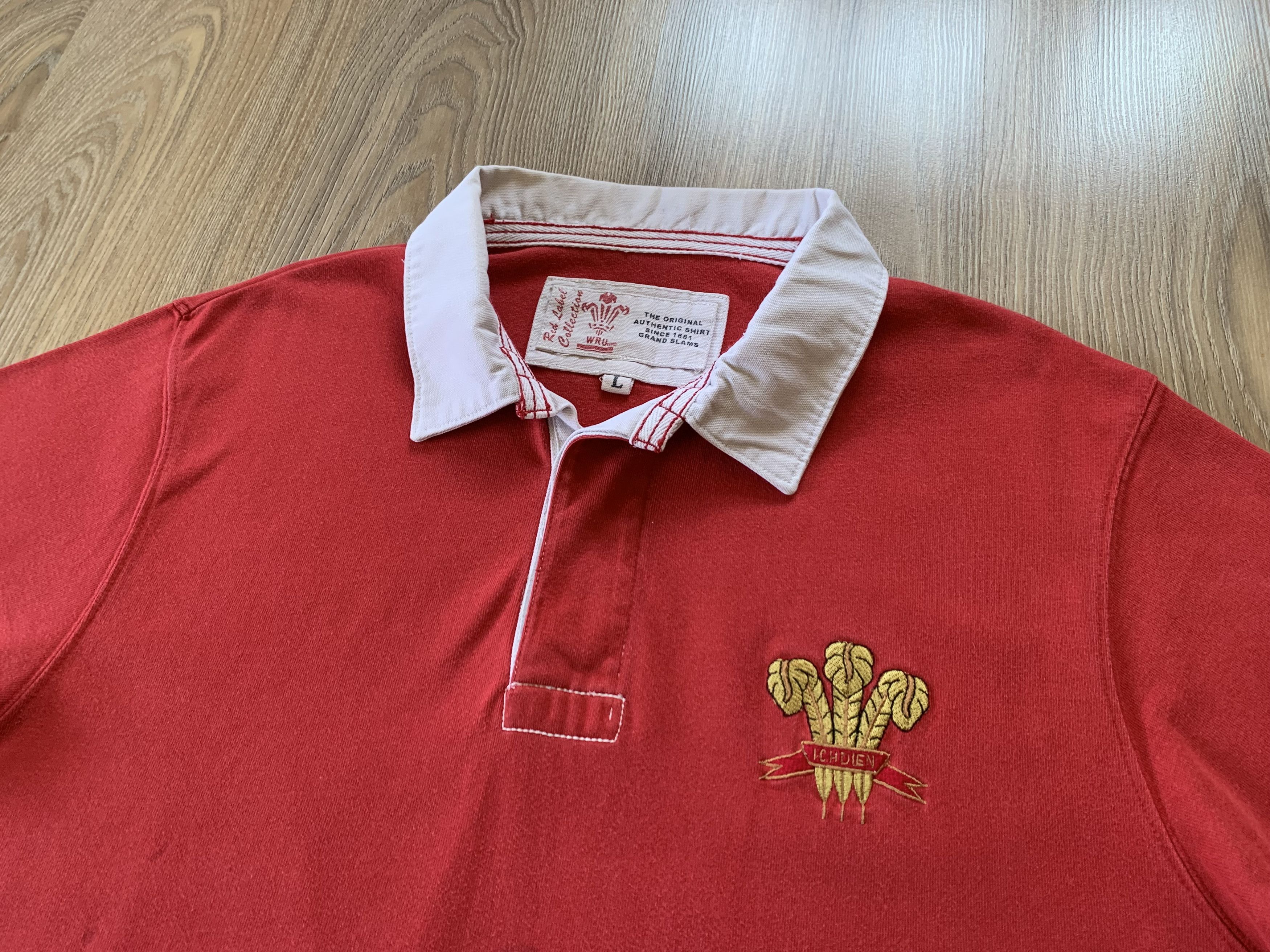 Other WRU Wales Rugby Union Cotton Short Sleeve Polo Size US L / EU 52-54 / 3 - 4 Thumbnail
