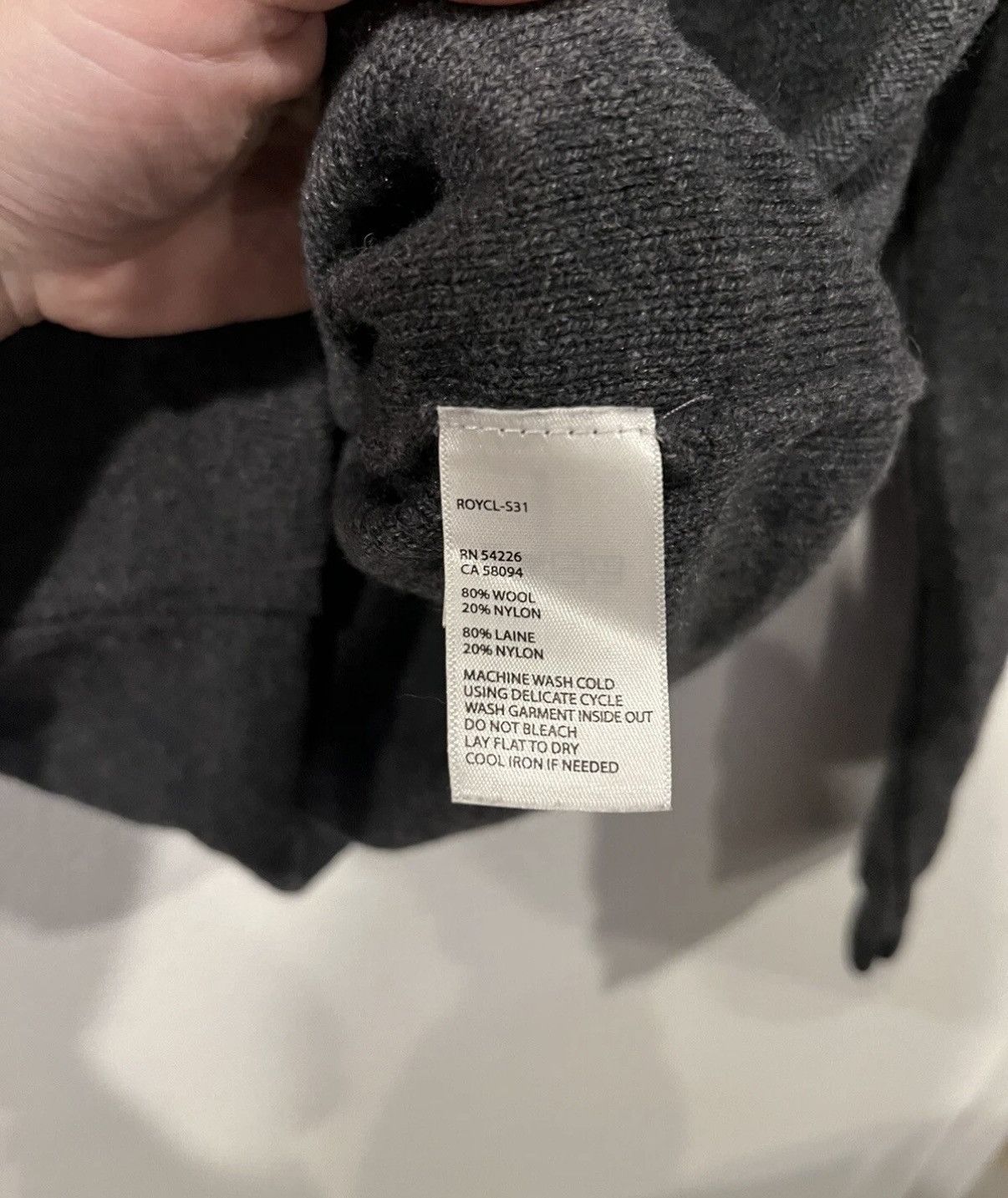 Royal Robbins Royal Robbins Thermal 1/4 Zip Sweater Men’s Medium Grey Size US M / EU 48-50 / 2 - 3 Thumbnail