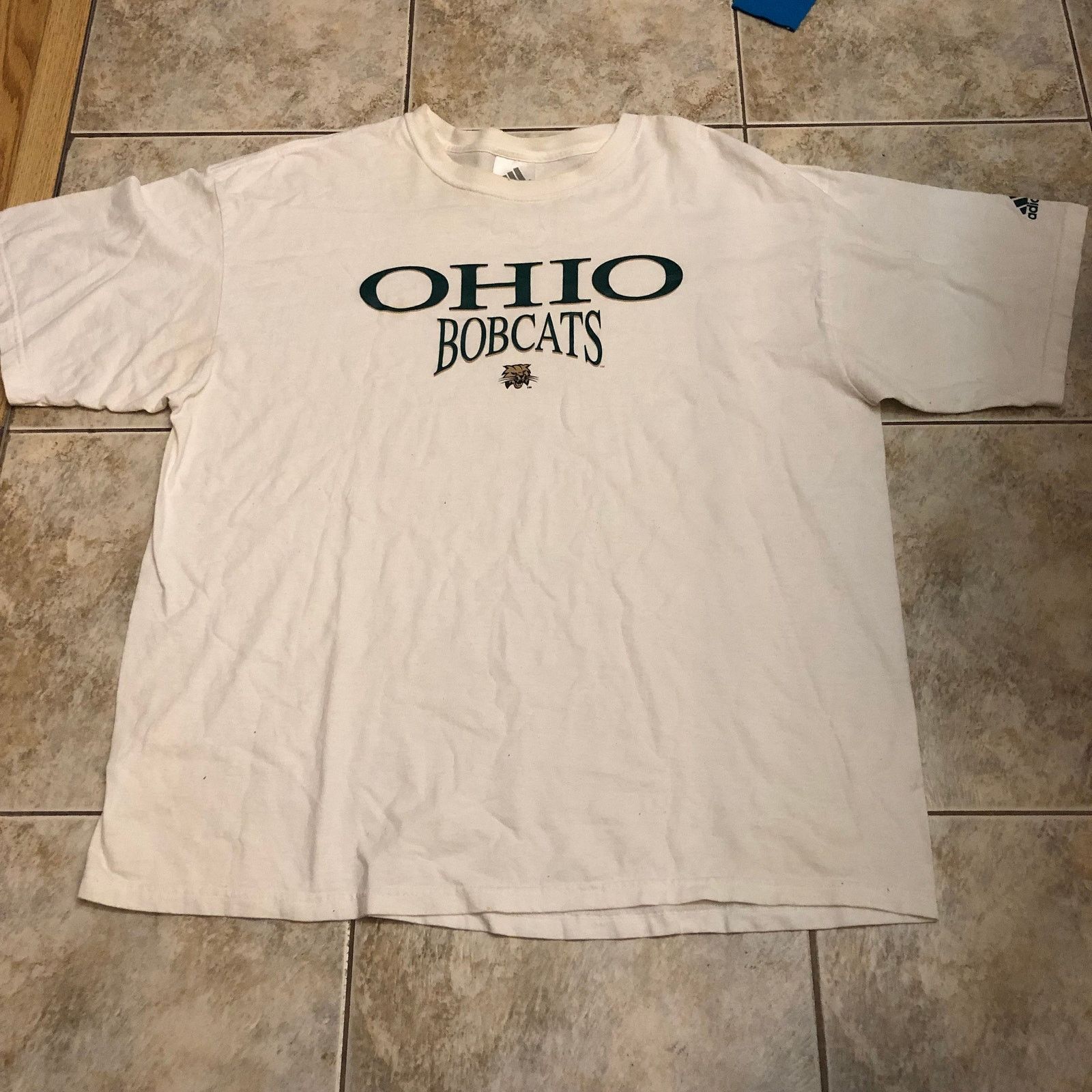 Adidas Vintage Ohio bobcats university T shirt size XL adidas 1990s Size US XL / EU 56 / 4 - 1 Thumbnail