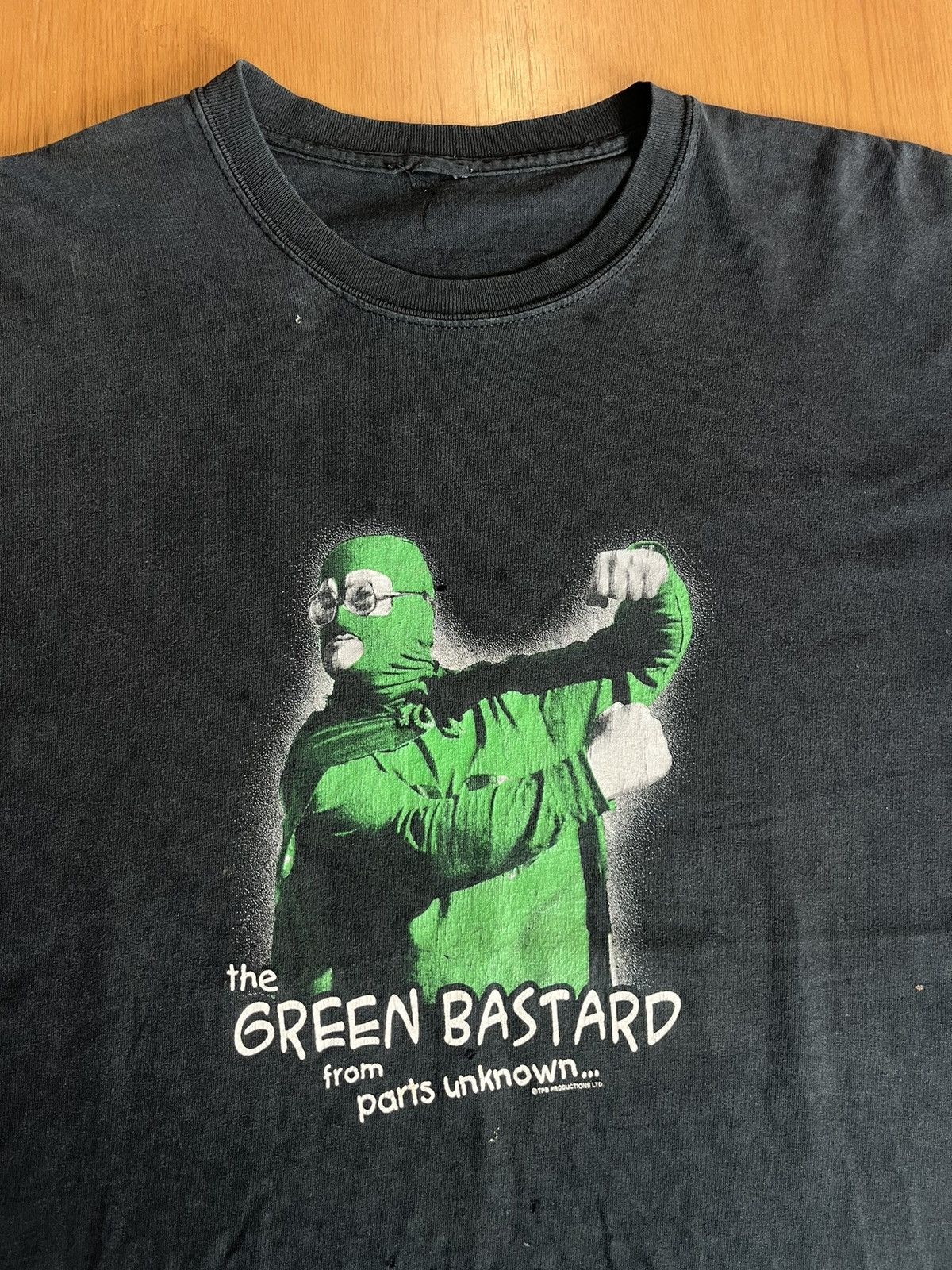 Vintage Vintage The Green Bastard form Parts Unknown Movie 00’s Tee Size US XL / EU 56 / 4 - 6 Thumbnail