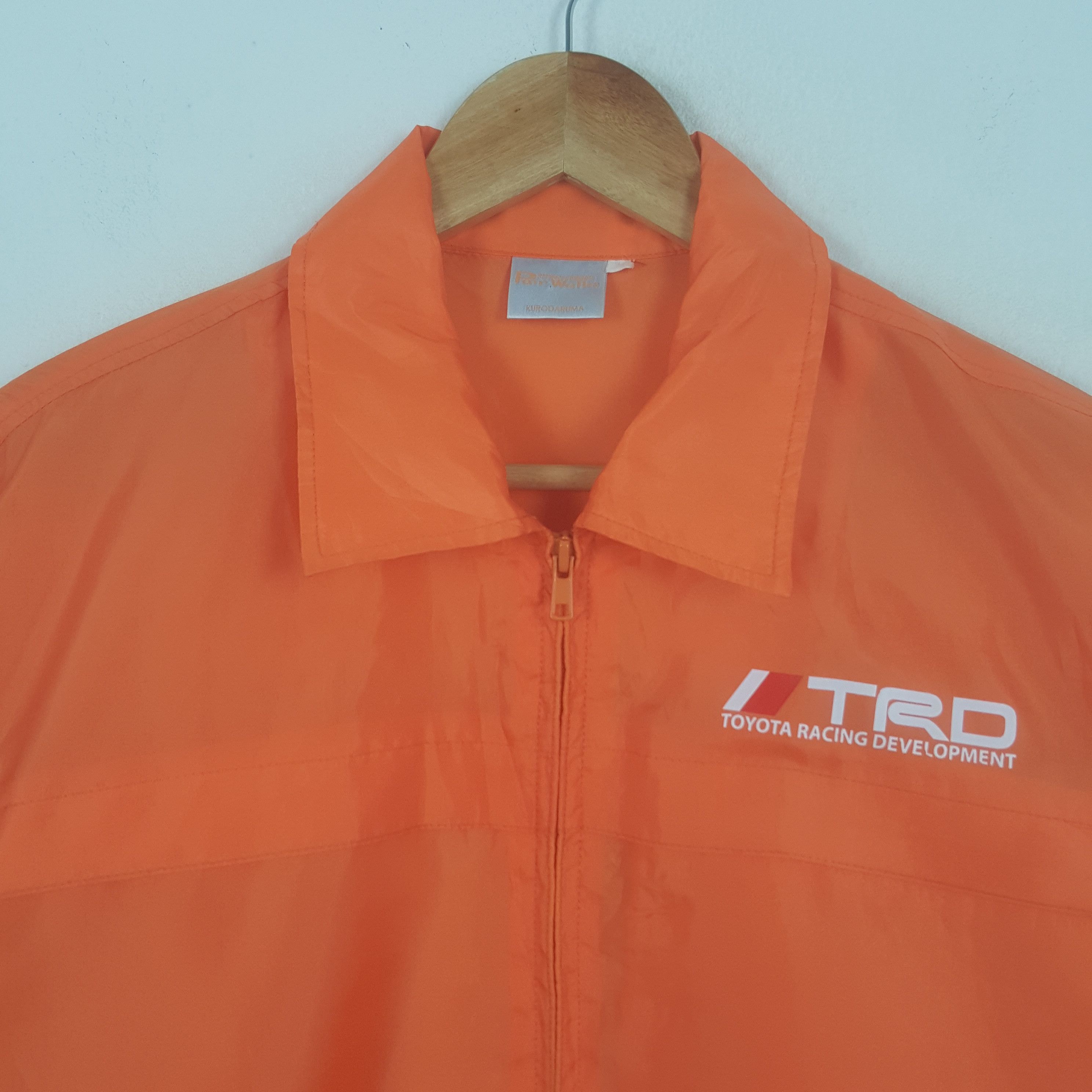 Japanese Brand × Vintage Vintage TRD Toyota Racing Team Windbreaker Jacket Size US L / EU 52-54 / 3 - 4 Thumbnail