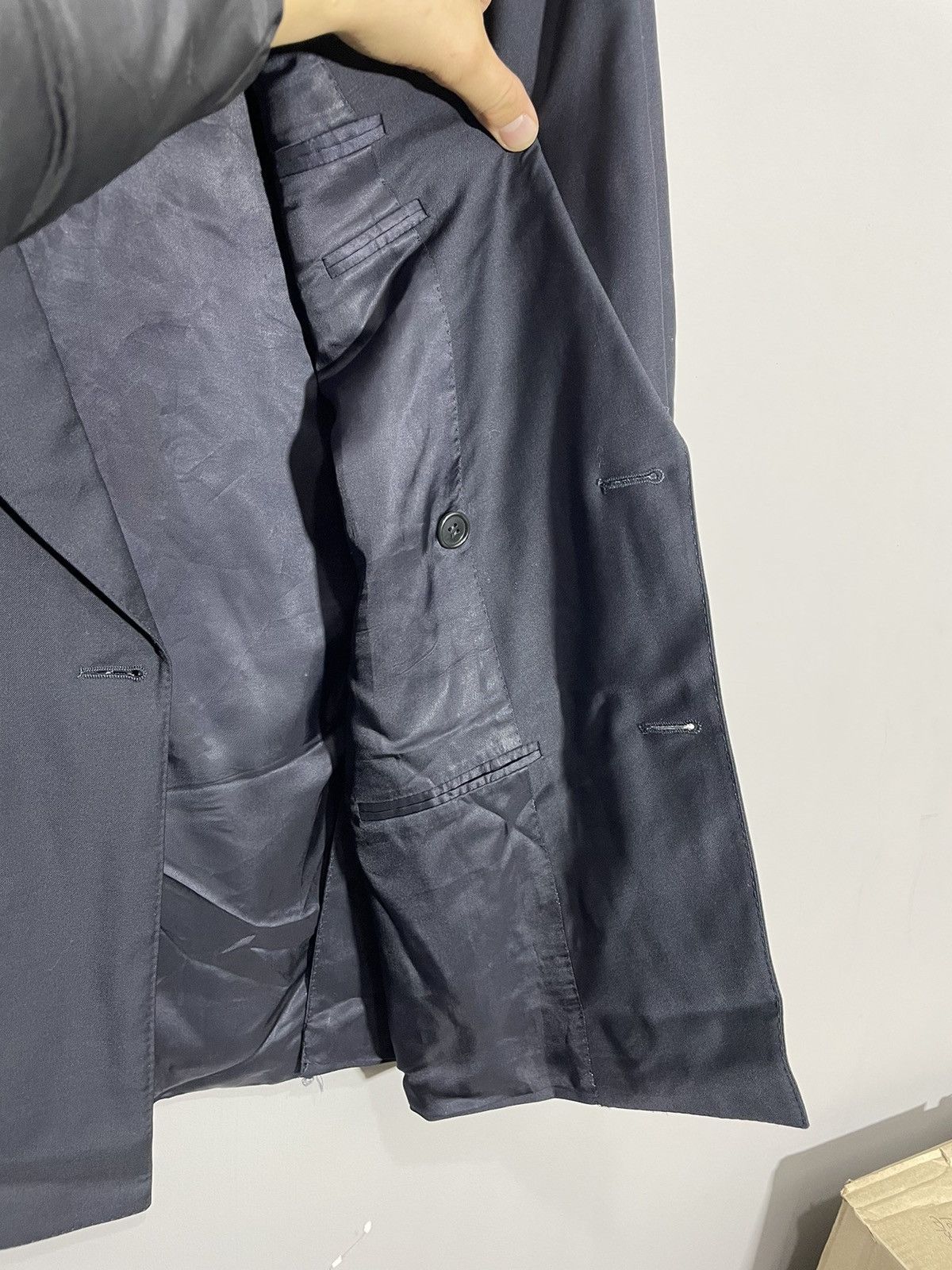 Canali Canali luxury double-breasted navy blue blazer size 56R Size 54R - 12 Thumbnail