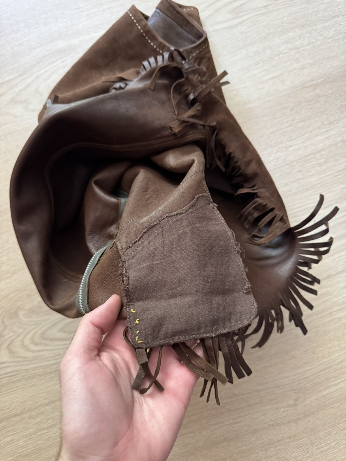 Cowboy Equipment Vintage 40’s WWII Genuine Leather Cowboy Western Vest Size US M / EU 48-50 / 2 - 7 Thumbnail