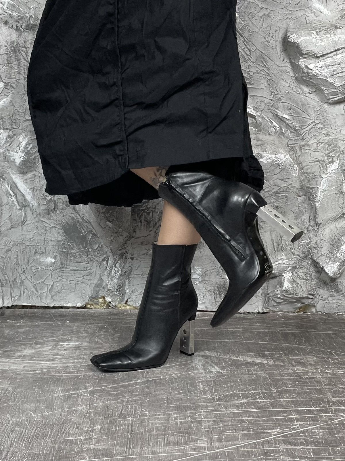 Rick Owens Vintage Y2K Grunge Heels Maison Margiela Rick Owens Style Size US 8.5 / IT 38.5 - 20 Thumbnail