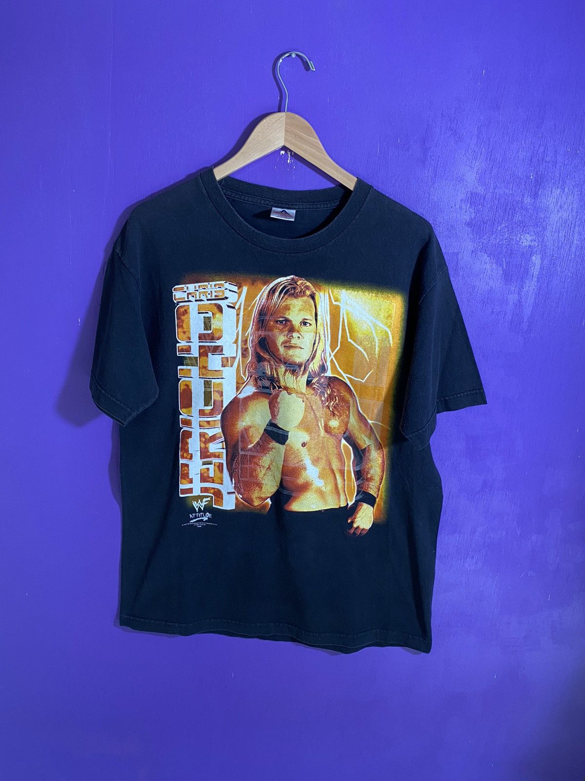 Vintage × WWF Vintage 2000 WWF Raw is Chris Jericho t-shirt Size US L / EU 52-54 / 3 - 1 Thumbnail