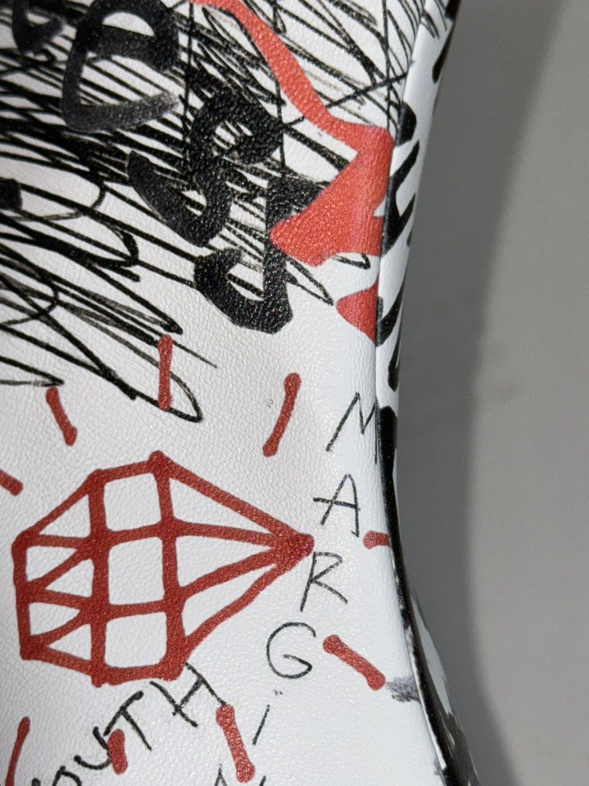 Maison Margiela Maison Margiela Tabi Ankle Boots - Graffiti / White 37 Size US 7 / IT 37 - 8 Thumbnail