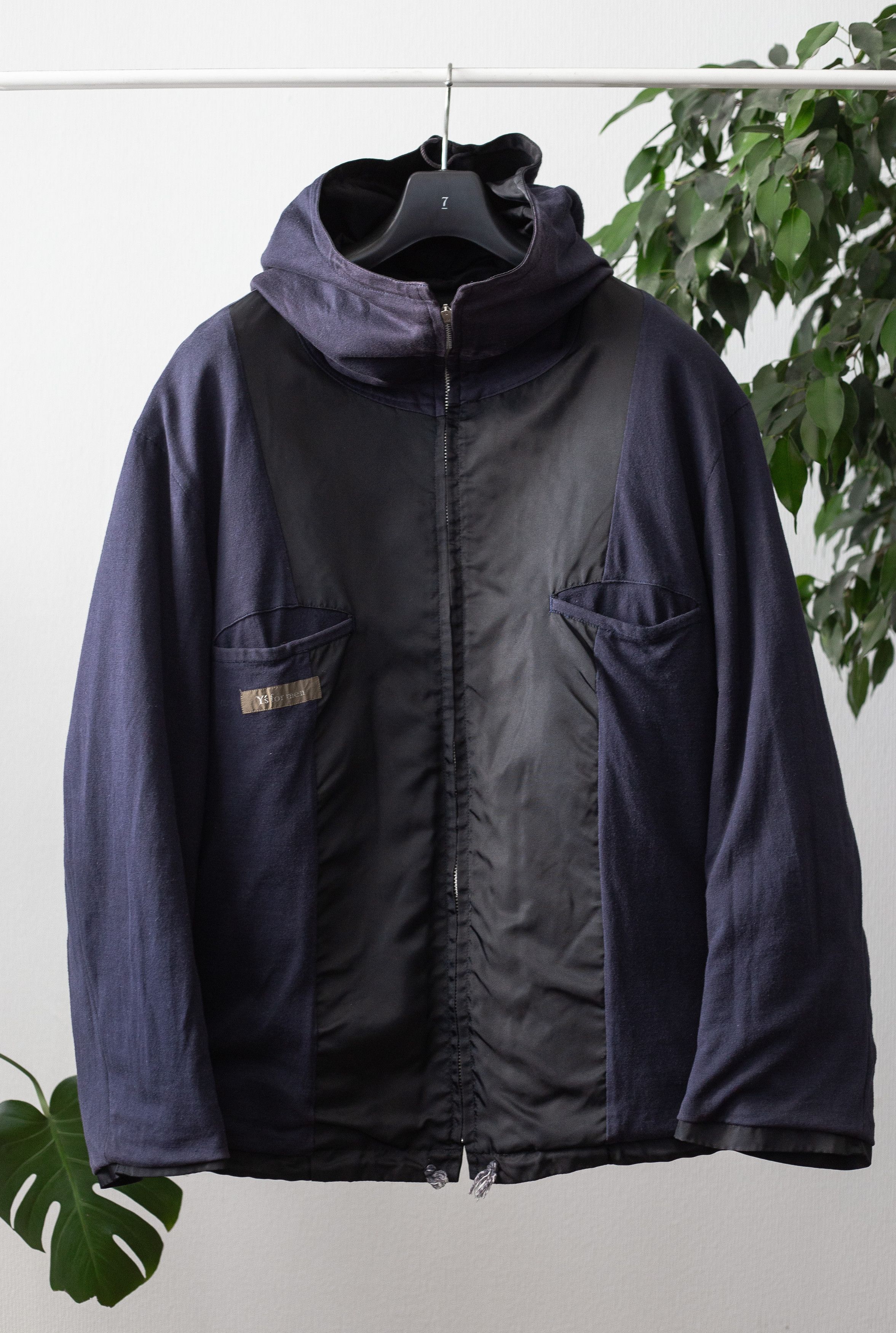 Yohji Yamamoto nylon hooded jacket Size US M / EU 48-50 / 2 - 6 Thumbnail