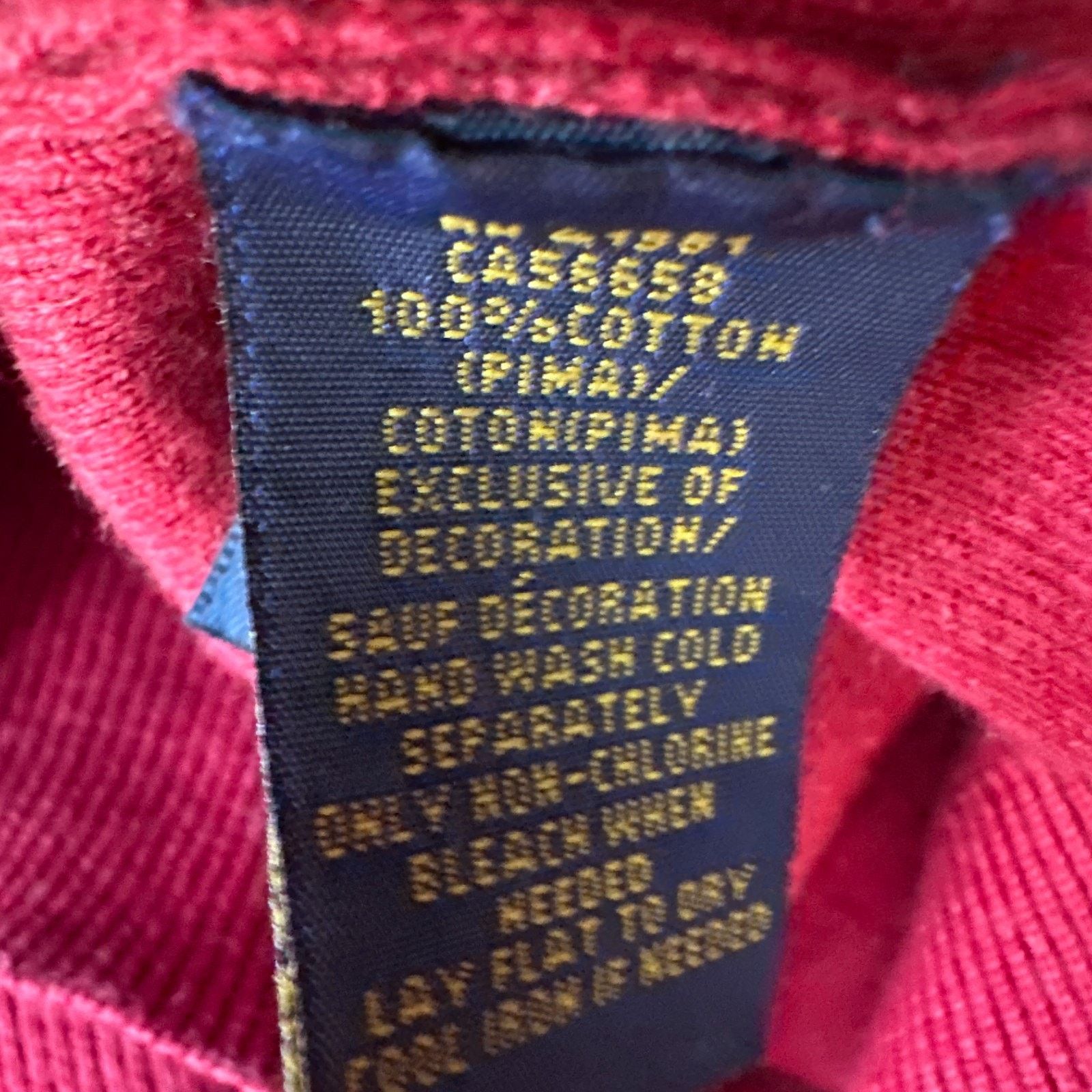 Polo Ralph Lauren Polo Ralph Lauren Sweater Men’s 2XL Red Pima Cotton V-Neck Size US XXL / EU 58 / 5 - 7 Thumbnail