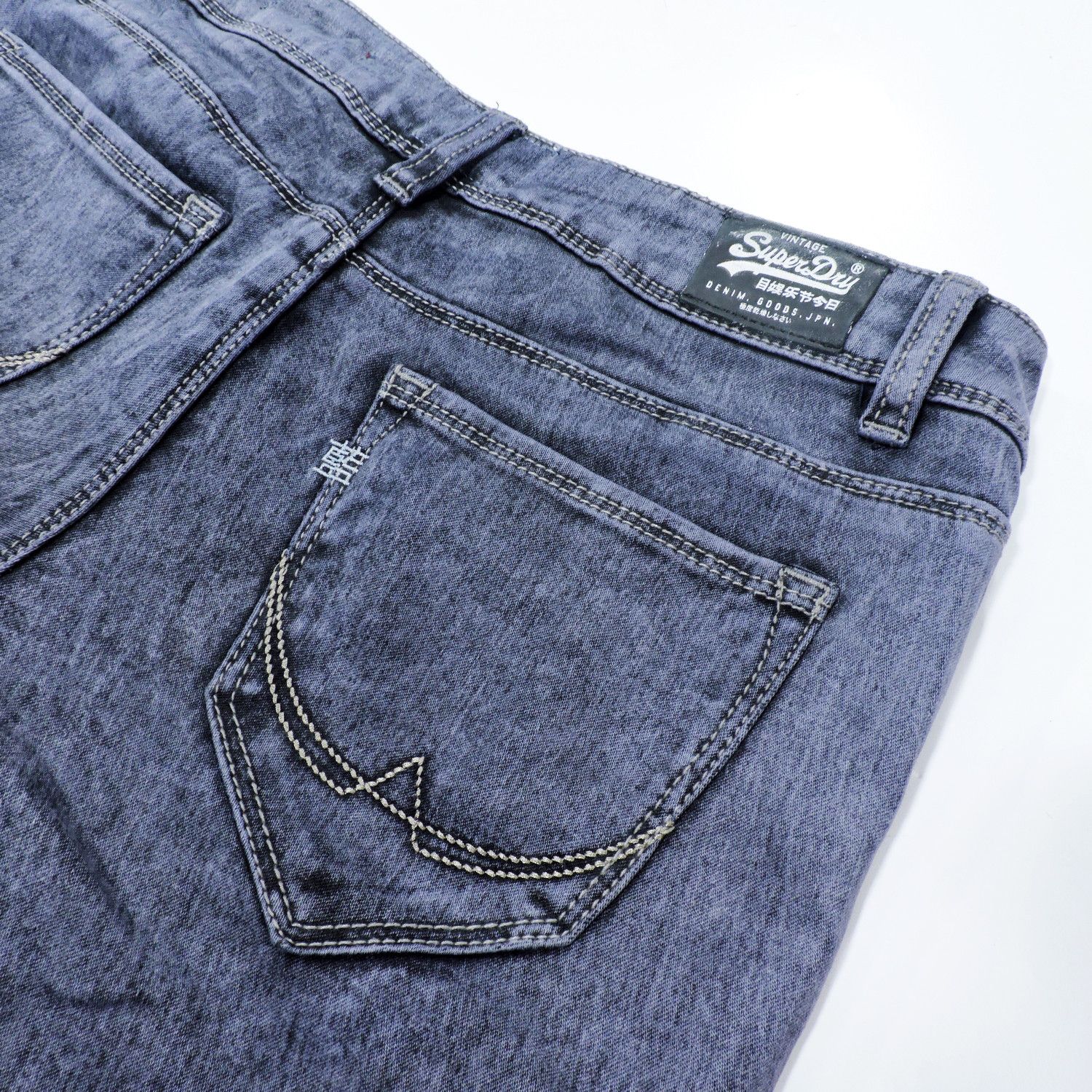 Superdry VINTAGE SUPERDRY SUPER SKINNY DENIM LONG PANTS Size US 28 / EU 44 - 13 Thumbnail