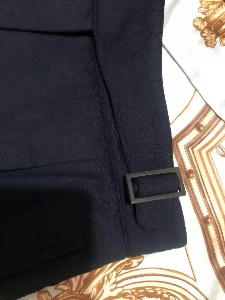 Loro Piana LORO PIANA Wool trimmed trousers Size 25" / US 0 / IT 36 - 6 Thumbnail