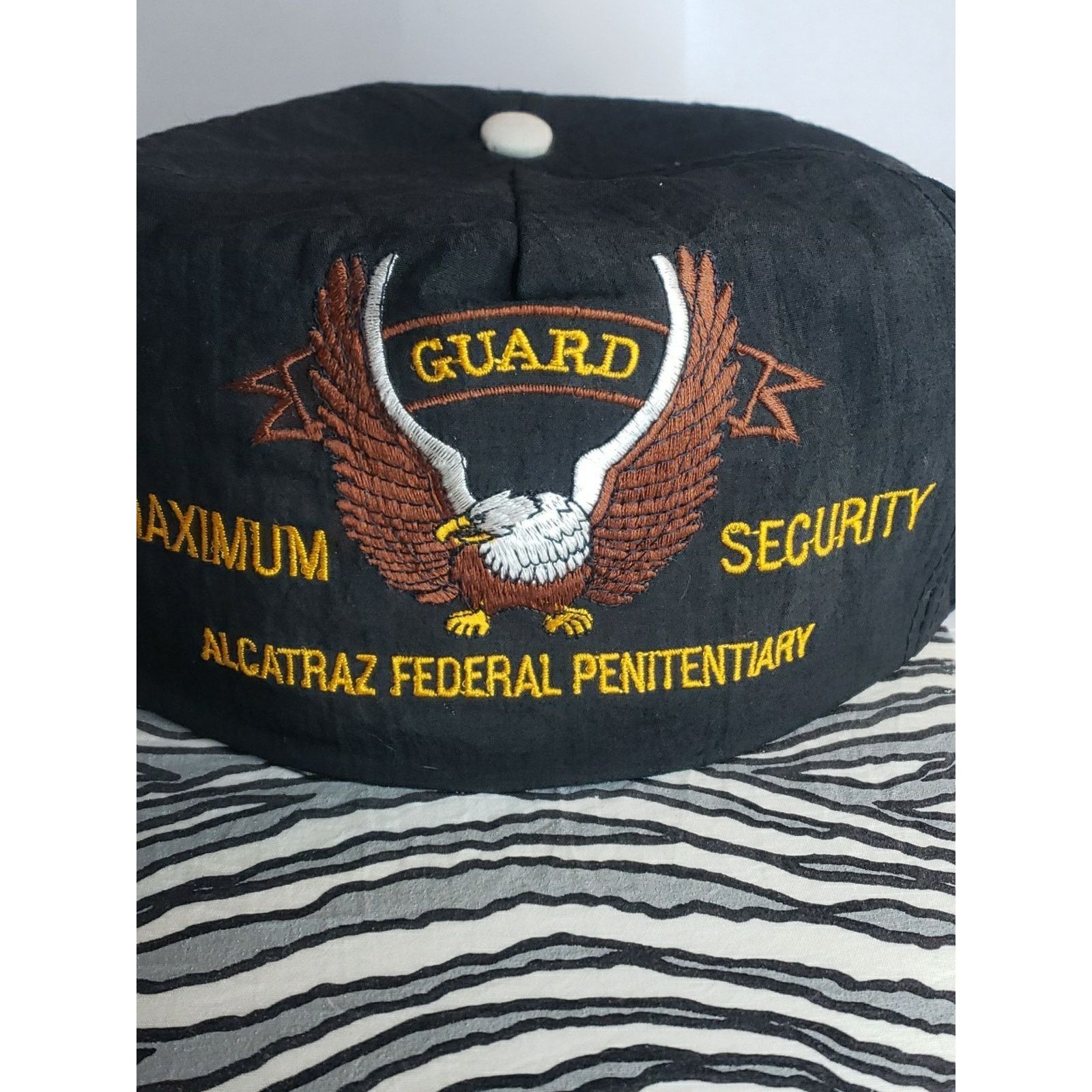 Other Guard Maximum Security Alcatraz Federal Penitentiary Cap Size ONE SIZE - 2 Thumbnail