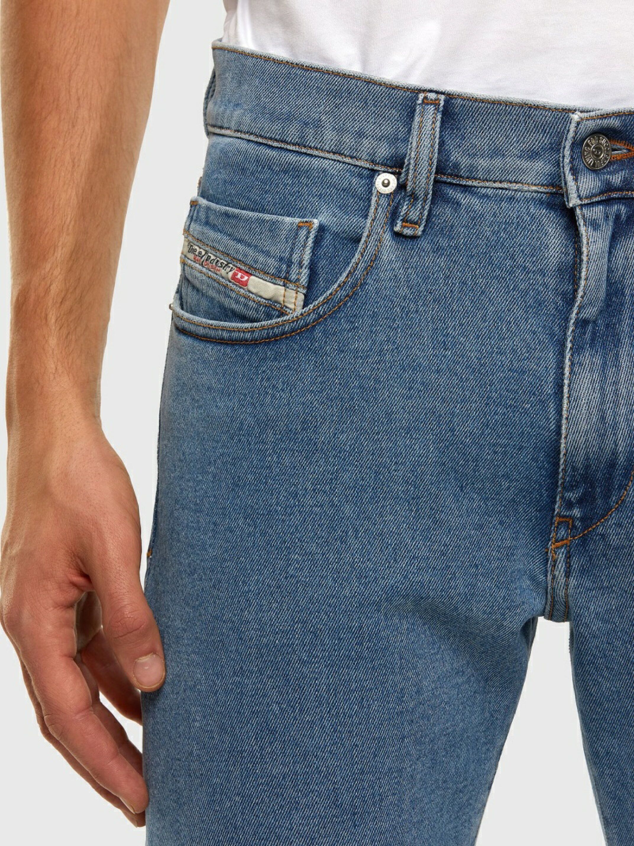 Diesel DIESEL D-STRUKT 009DX Printed Slim Jeans Size US 30 / EU 46 - 9 Thumbnail