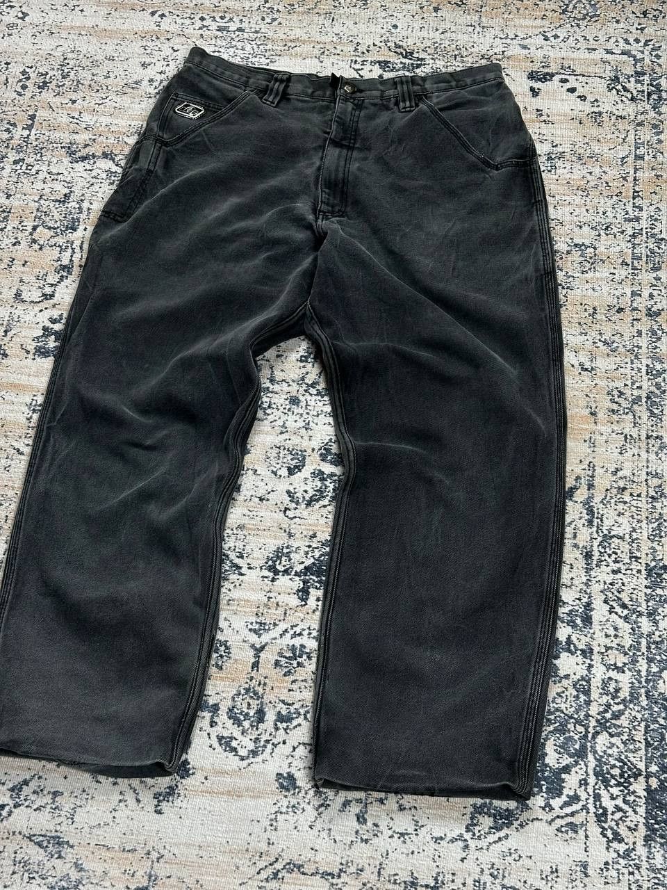 Vintage Vintage Johnny Blaze Faded Grey Baggy Jeans Size US 36 / EU 52 - 3 Thumbnail