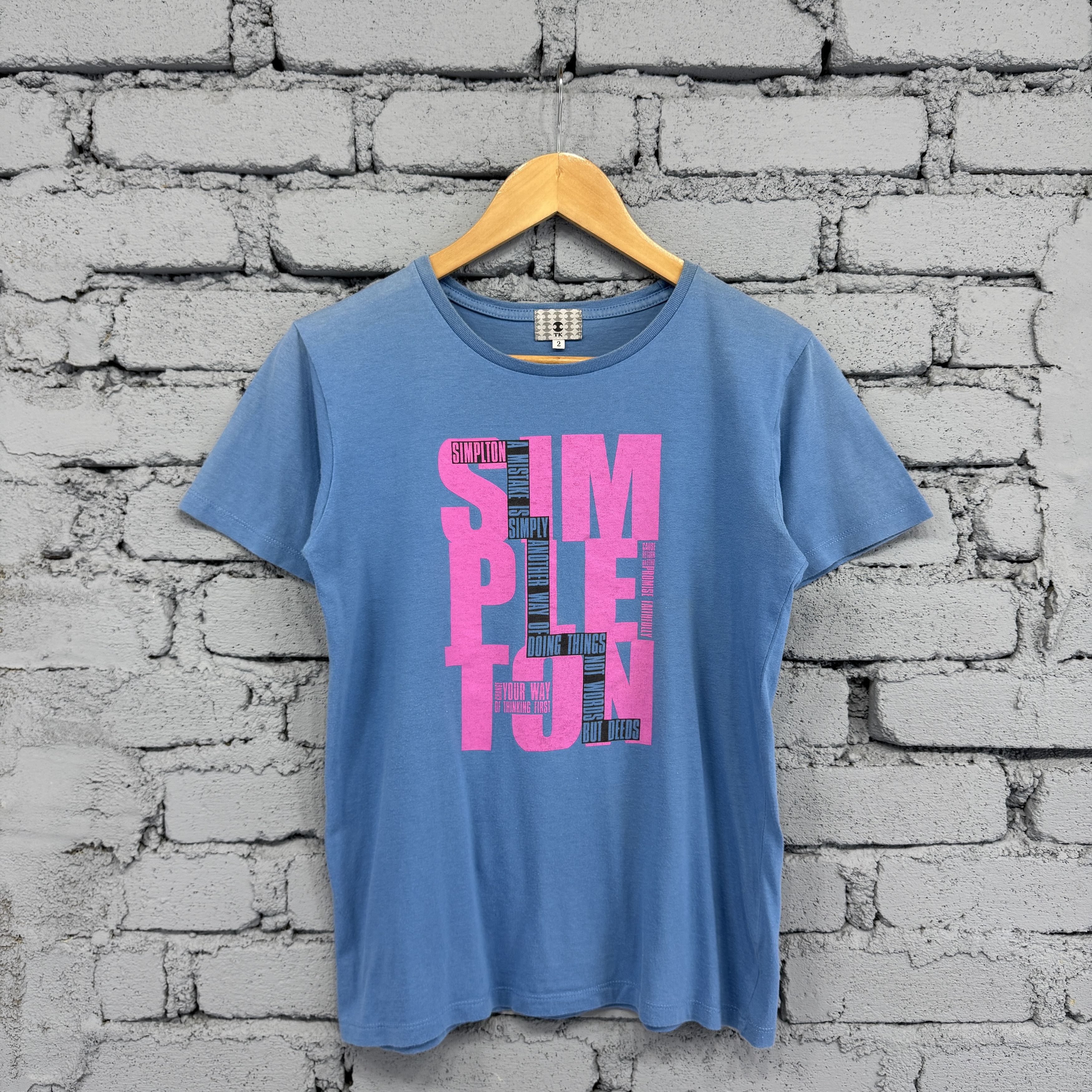 Takeo Kikuchi Japanese Brand Takeo Kikuchi Simplton Tshirt Size US S / EU 44-46 / 1 - 1 Thumbnail