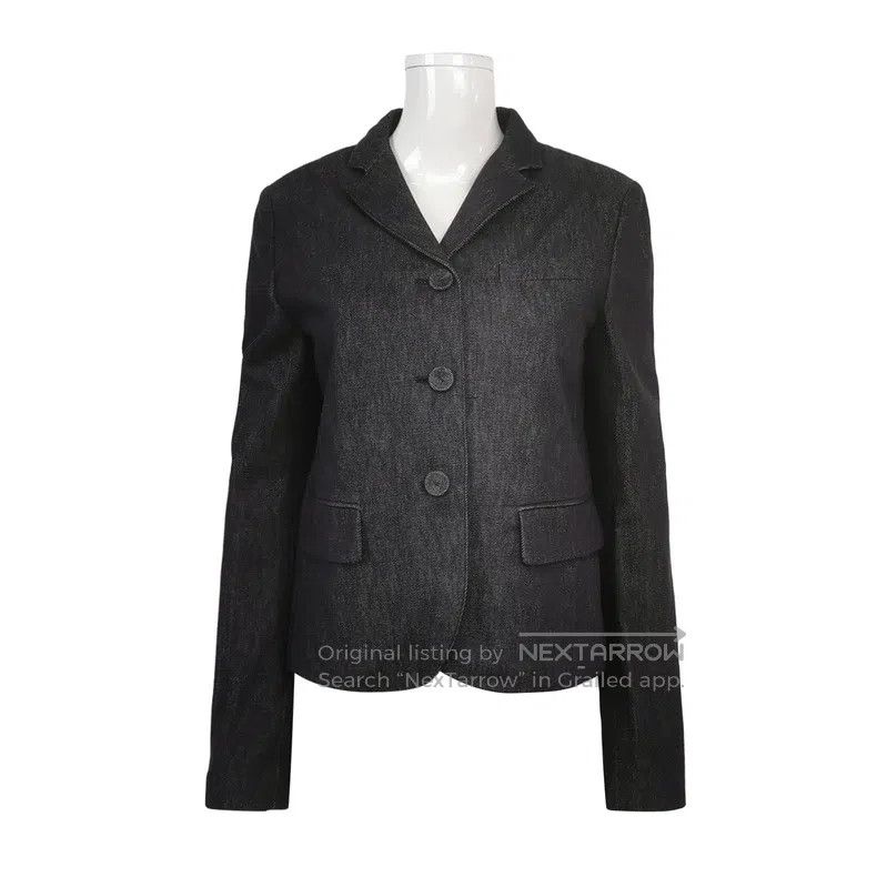 Fendi Fendi Cotton Single Breasted Lapel Jacket Size XS / US 0-2 / IT 36-38 - 1 Thumbnail