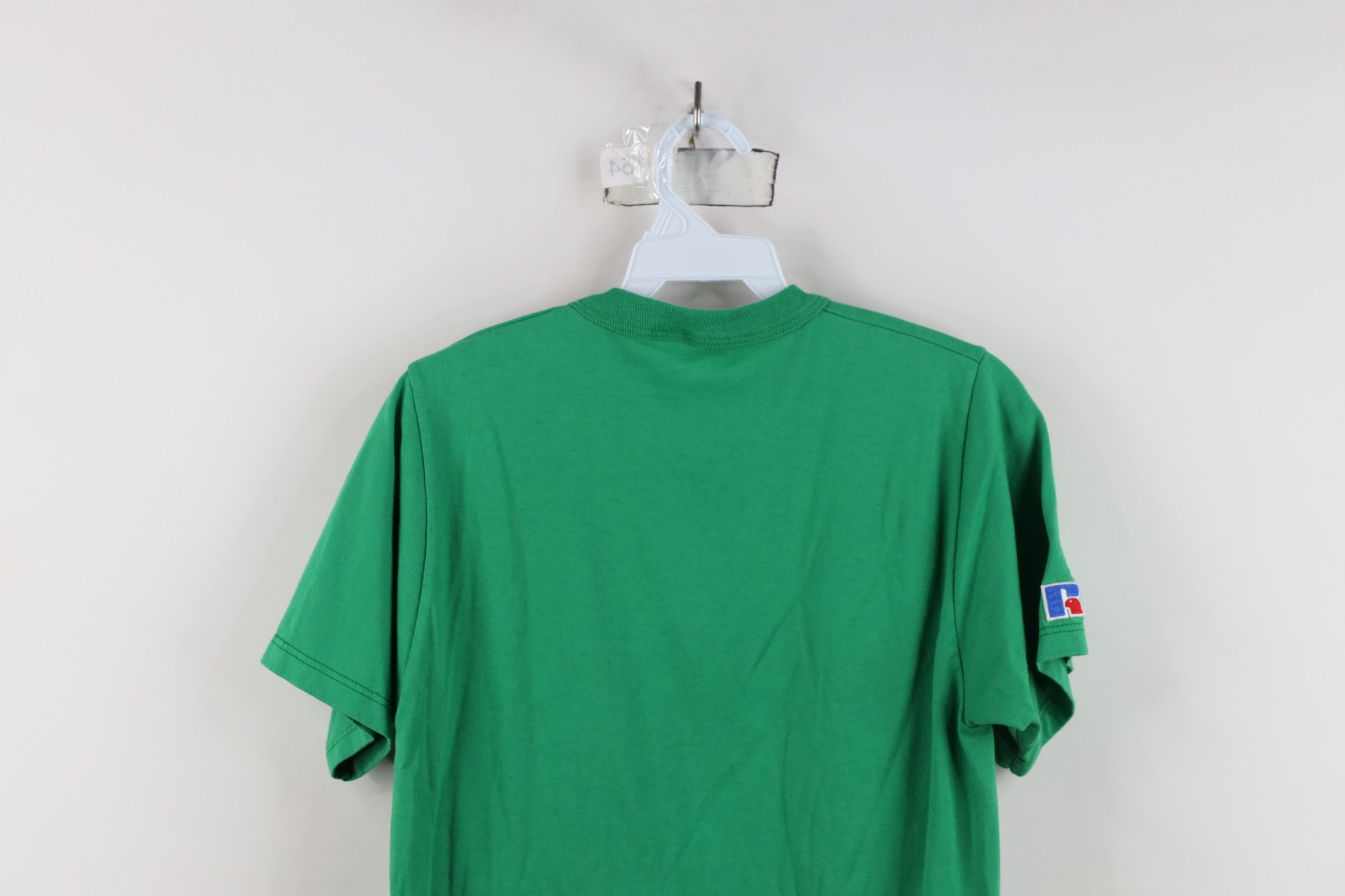 Russell Athletic Vintage 80s 90s Russell Athletic Henley T-Shirt Green USA Size US S / EU 44-46 / 1 - 11 Thumbnail