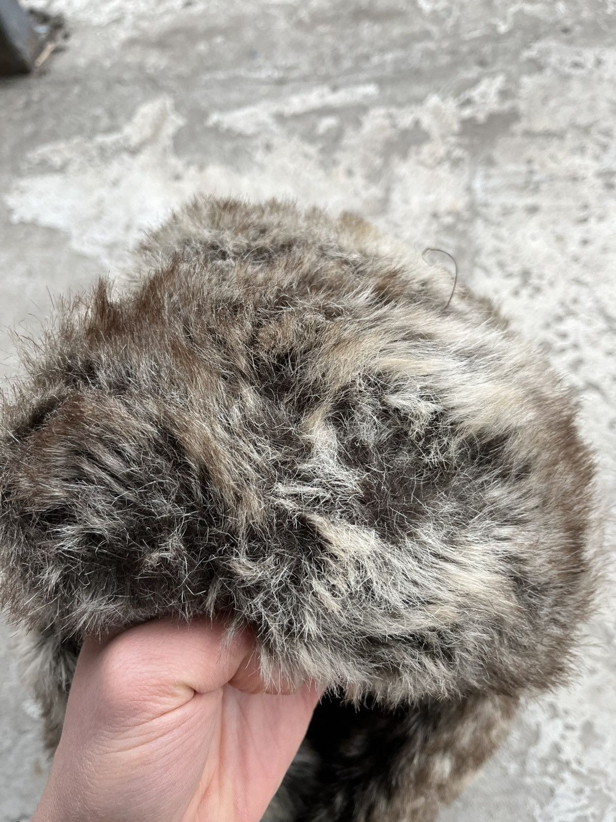 Hysteric Glamour × If Six Was Nine × Le Grande Bleu (L.G.B.) 90s Japanese Fur Faux Fuzzy Trapper Mohair Ushanka Hat Y2K Size ONE SIZE - 4 Thumbnail