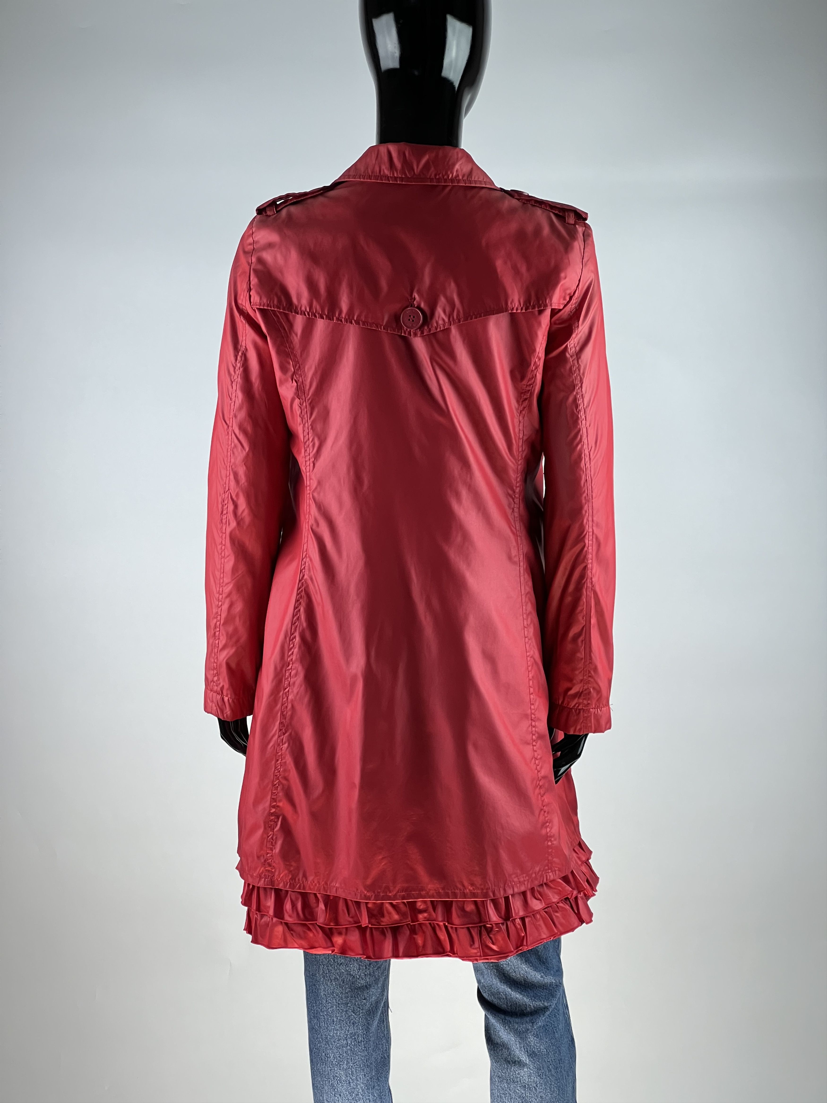 Love Moschino × Moschino Love Moschino Trench Coat Red Size IT40 US4 Size S / US 4 / IT 40 - 3 Thumbnail