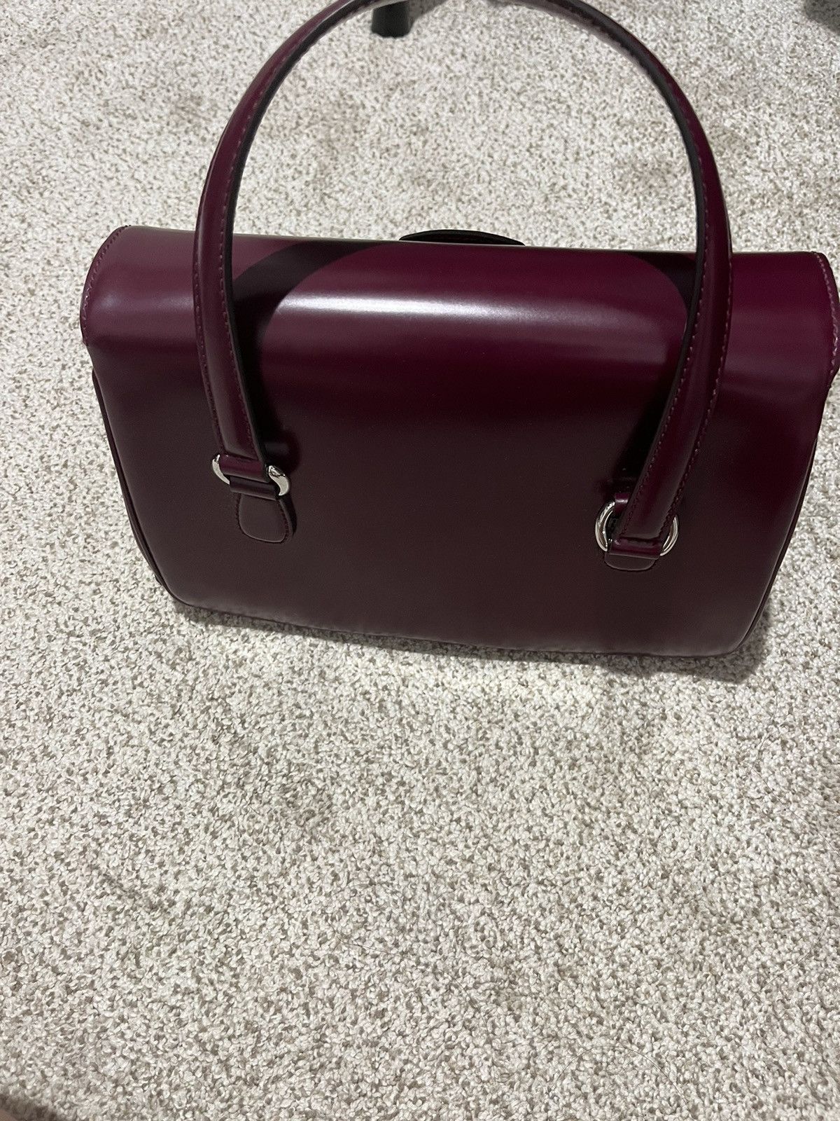 Gucci Gucci Burgundy Lady Lock Handbag Size ONE SIZE - 4 Thumbnail