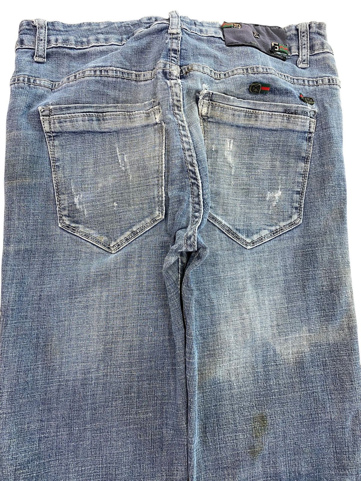Japanese Brand Japanese Brand Mud Wash Ripped Skinny Jeans Style Size US 28 / EU 44 - 4 Thumbnail