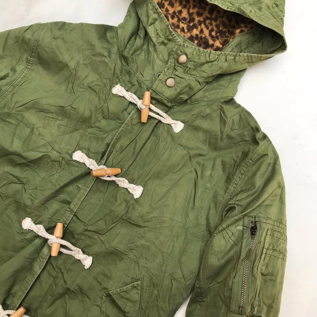Japanese Brand Browny Classic Japanese Duffle Parka Coat Greener Belfast Size US L / EU 52-54 / 3 - 7 Thumbnail