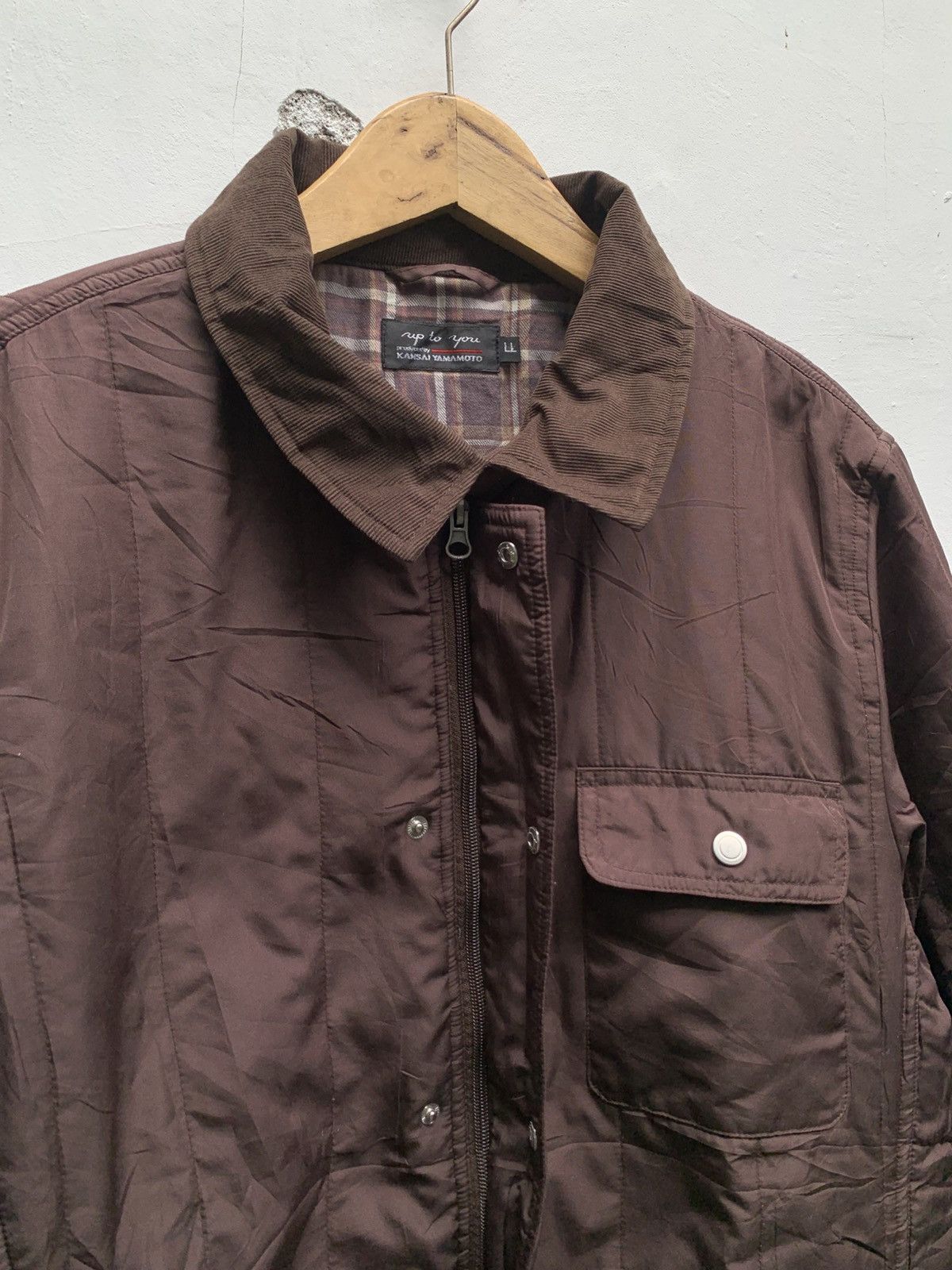 Kansai Yamamoto Japanese brand kansai yamamoto quilted jacket Size US L / EU 52-54 / 3 - 2 Thumbnail