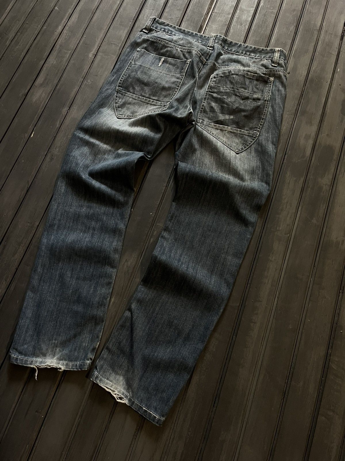 Hysteric Glamour 💥 HYSTERIC GLAMOUR BALENCIAGA STYLE JAPANESE JEANS Size US 32 / EU 48 - 2 Thumbnail